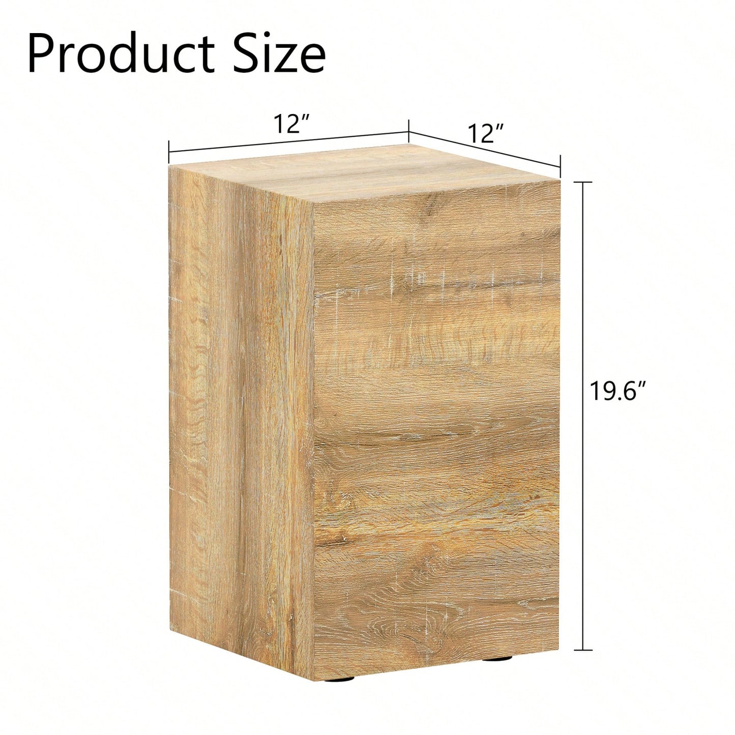 Modern MDF Coffee Table With Texture – Stylish And Easy To Assemble
