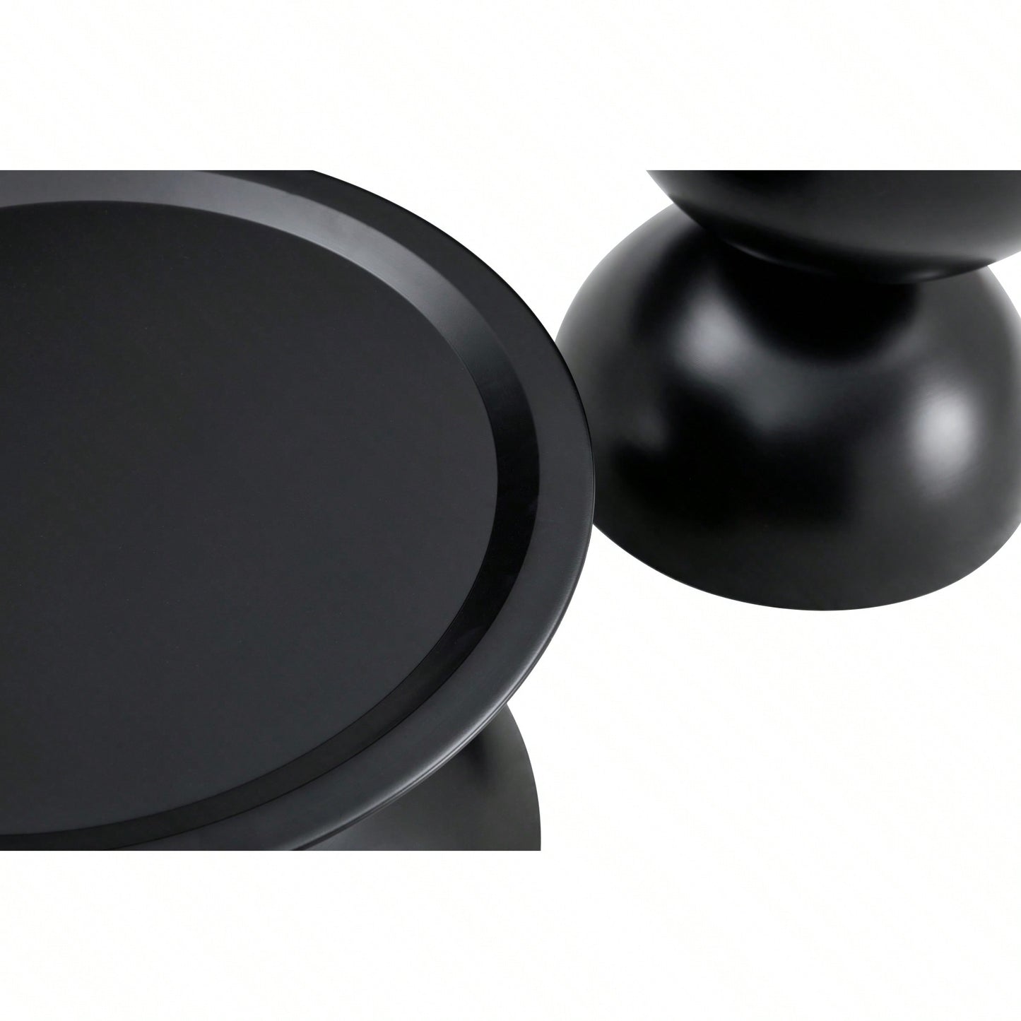 Coffee Round Tables With Storage & Movable Table Top