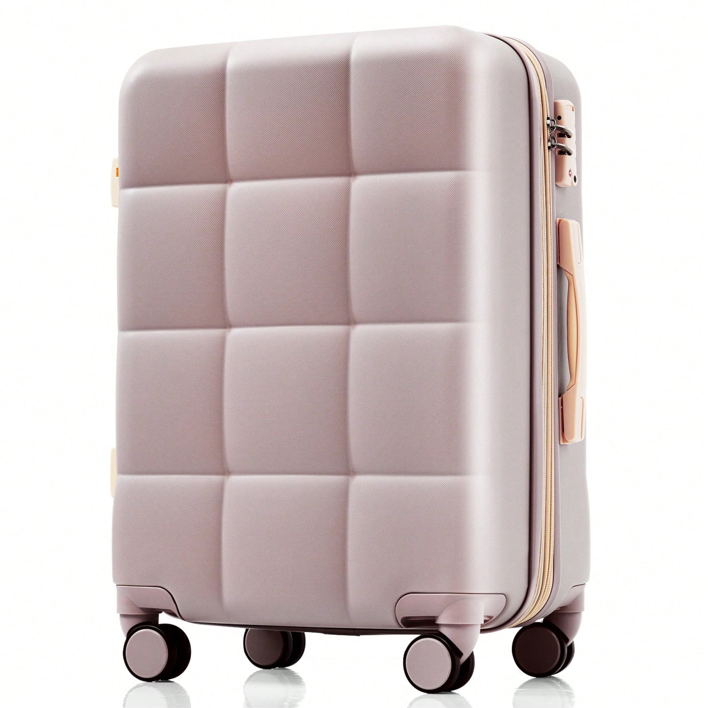 3-Piece Luggage Set with USB Port Airline Approved 20-Inch Carry-On Expandable 24 and 28-Inch Hardshell Spinner Wheels Durable ABS Material