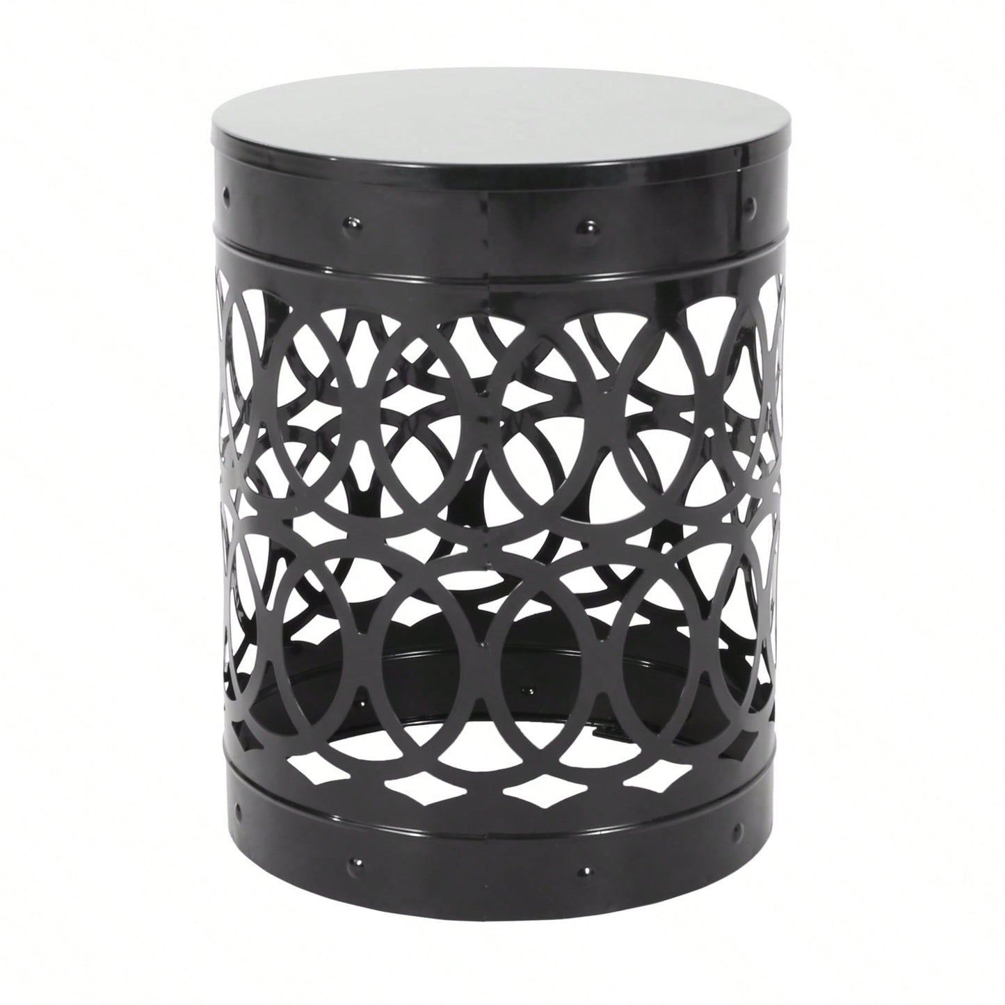 Modern Metal S2 End Table Stylish Accent Table for Living Room and Bedroom
