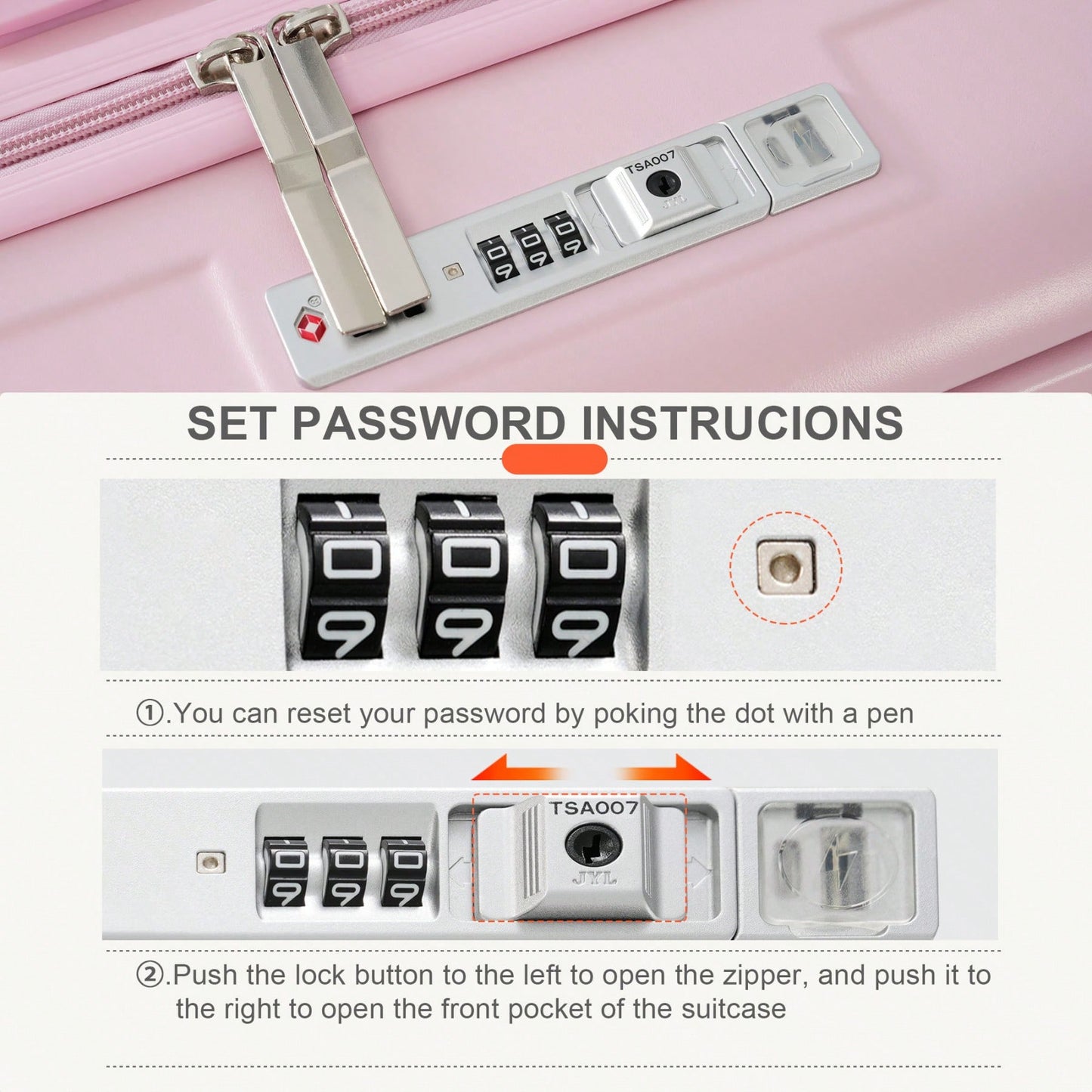 Front Opening 20-Inch Carry-On Luggage Set: Expandable Travel Bag With USB Port And Cup Holder