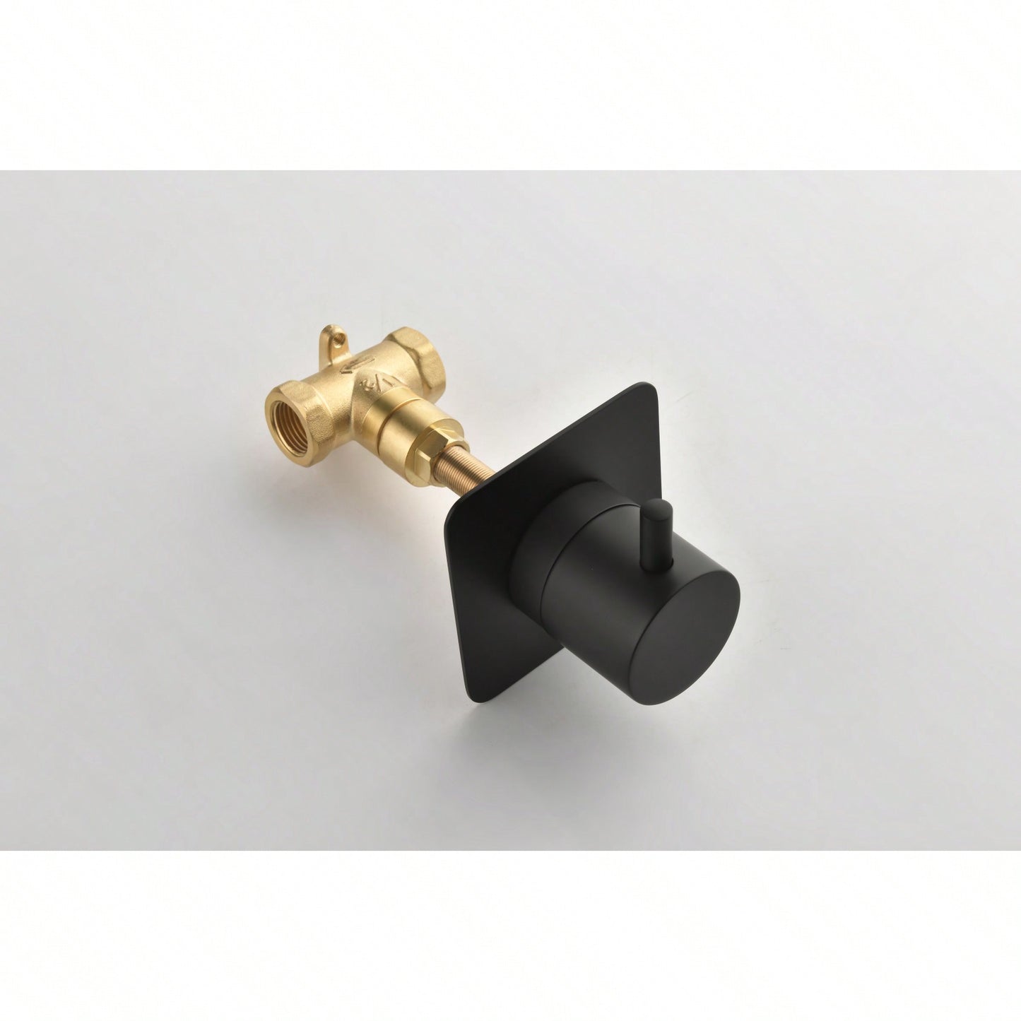 3/4" Cast Metal Volume Control Valve: High Flow Adjustable Brass Handle For Master Showers
