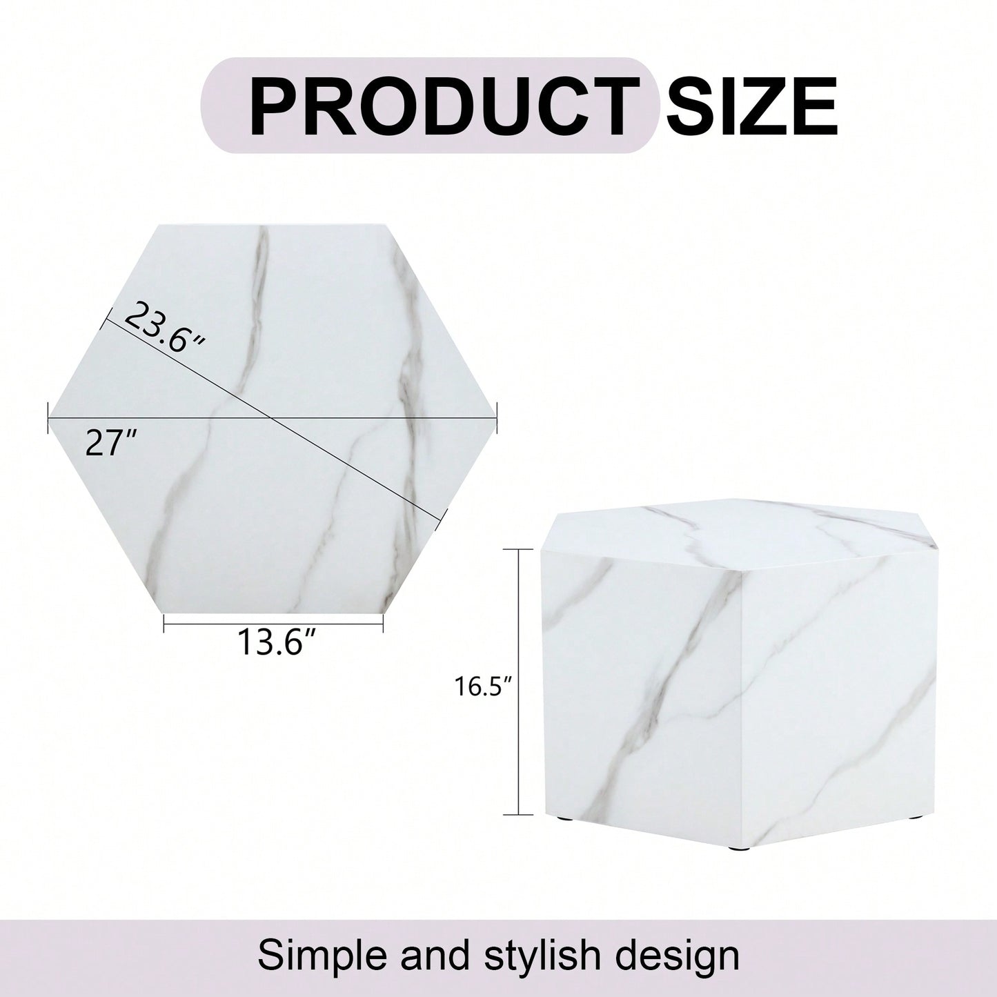 Stylish MDF Coffee Table With Unique Texture Patterns For Modern Living Room Decor