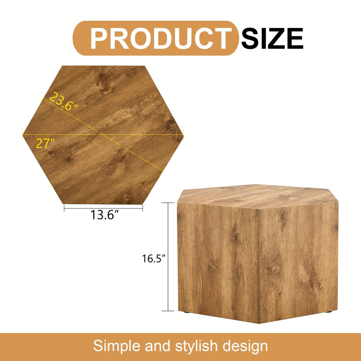 Stylish MDF Coffee Table With Unique Texture Patterns For Modern Living Room Decor