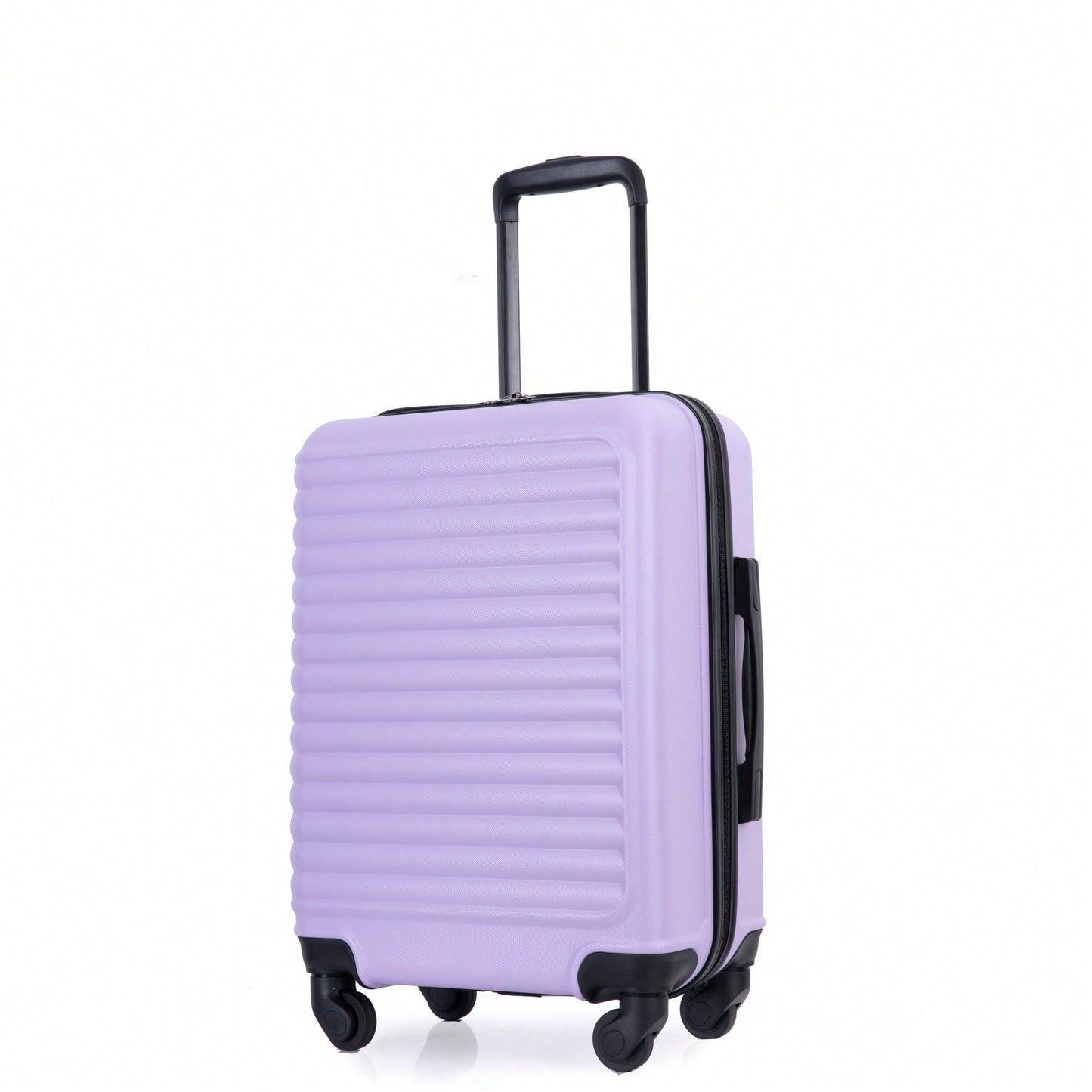 Lavender Purple 20 Inch Lightweight Carry On Luggage with 360° Spinner Wheels and Spacious Interior