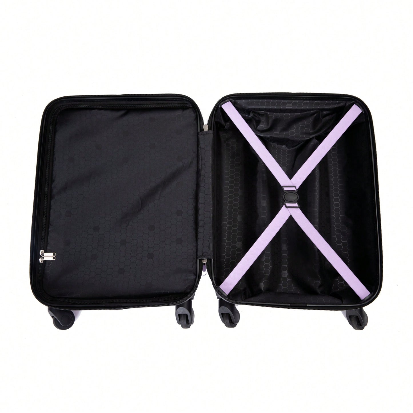 Lavender Purple 20 Inch Lightweight Carry On Luggage with 360° Spinner Wheels and Spacious Interior