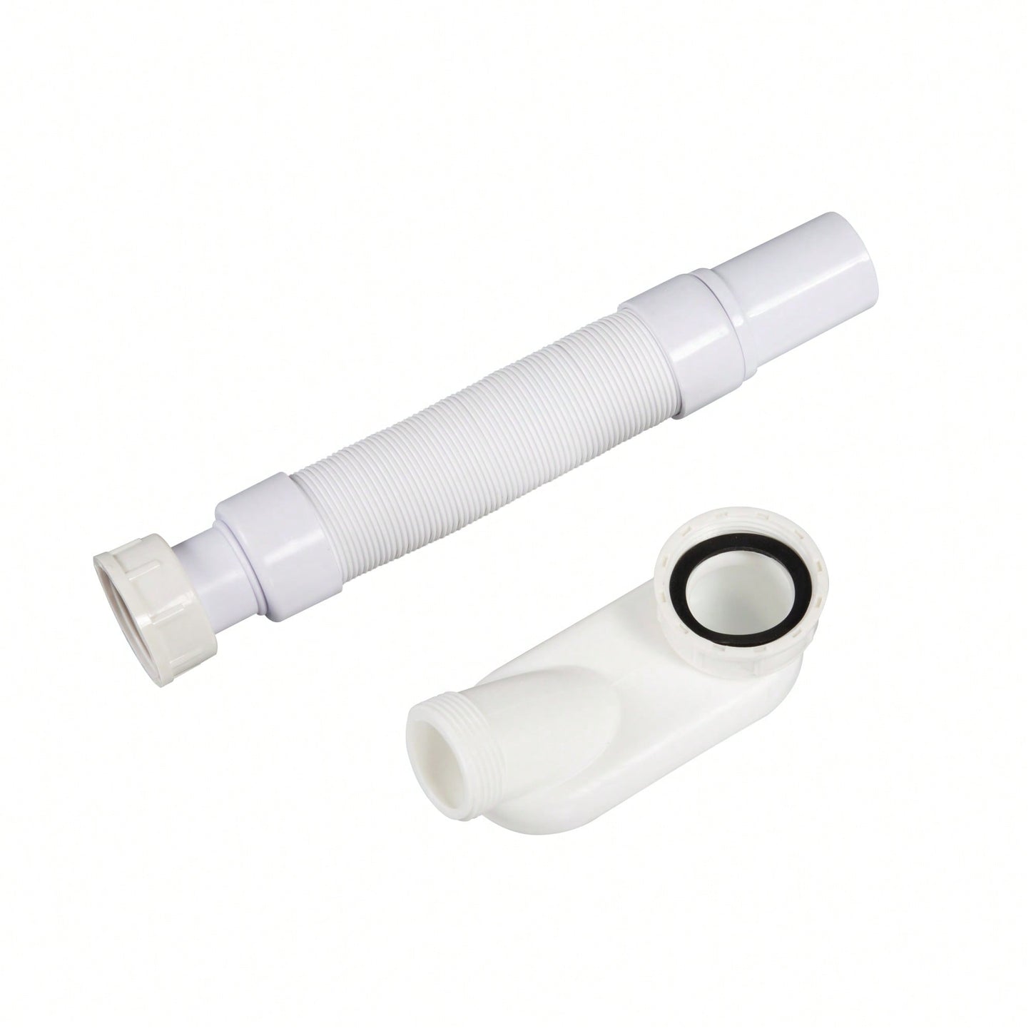 Durable Acrylic Bathtub Drain Kit With Overflow Easy Maintenance Corrosion Resistant Transparent Design
