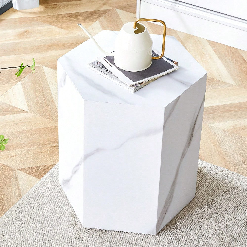Stylish MDF Coffee Table With Unique Texture Patterns For Modern Living Room Decor