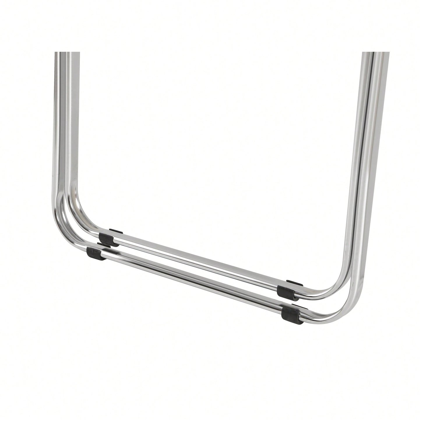 Transparent Stackable Folding Chair With Acrylic Seat And Chrome Frame For Versatile Indoor And Outdoor Use