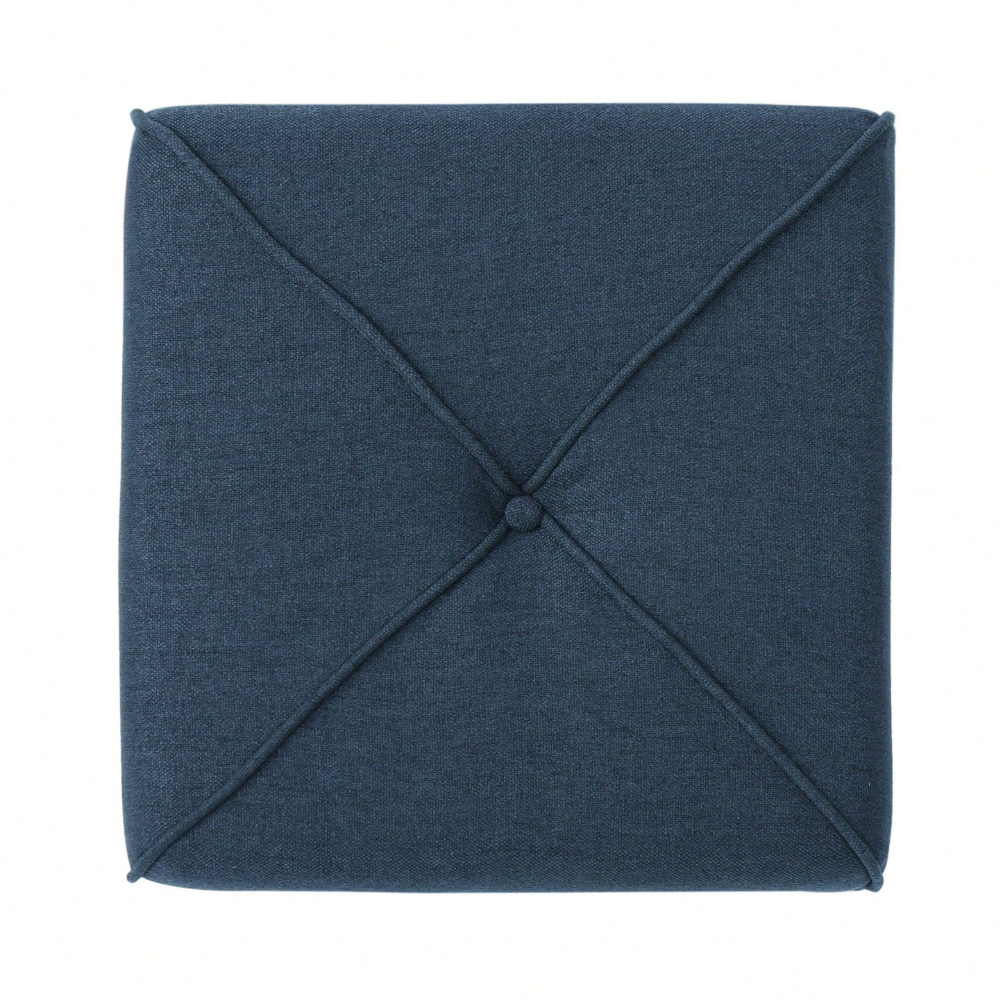 Versatile Square Cassella Cube Ottoman For Extra Seating And Footrest In Living Room Or Playroom