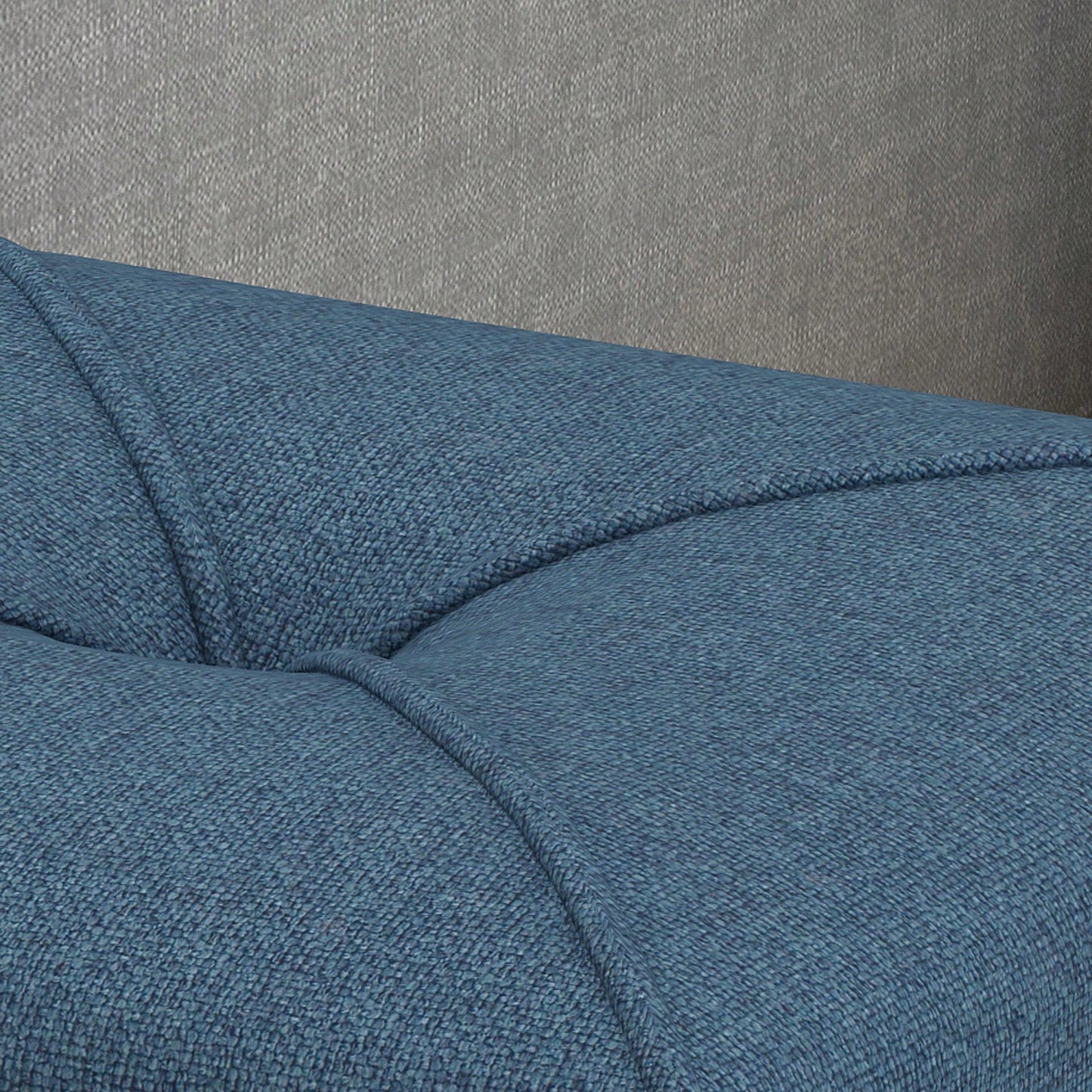 Versatile Square Cassella Cube Ottoman For Extra Seating And Footrest In Living Room Or Playroom