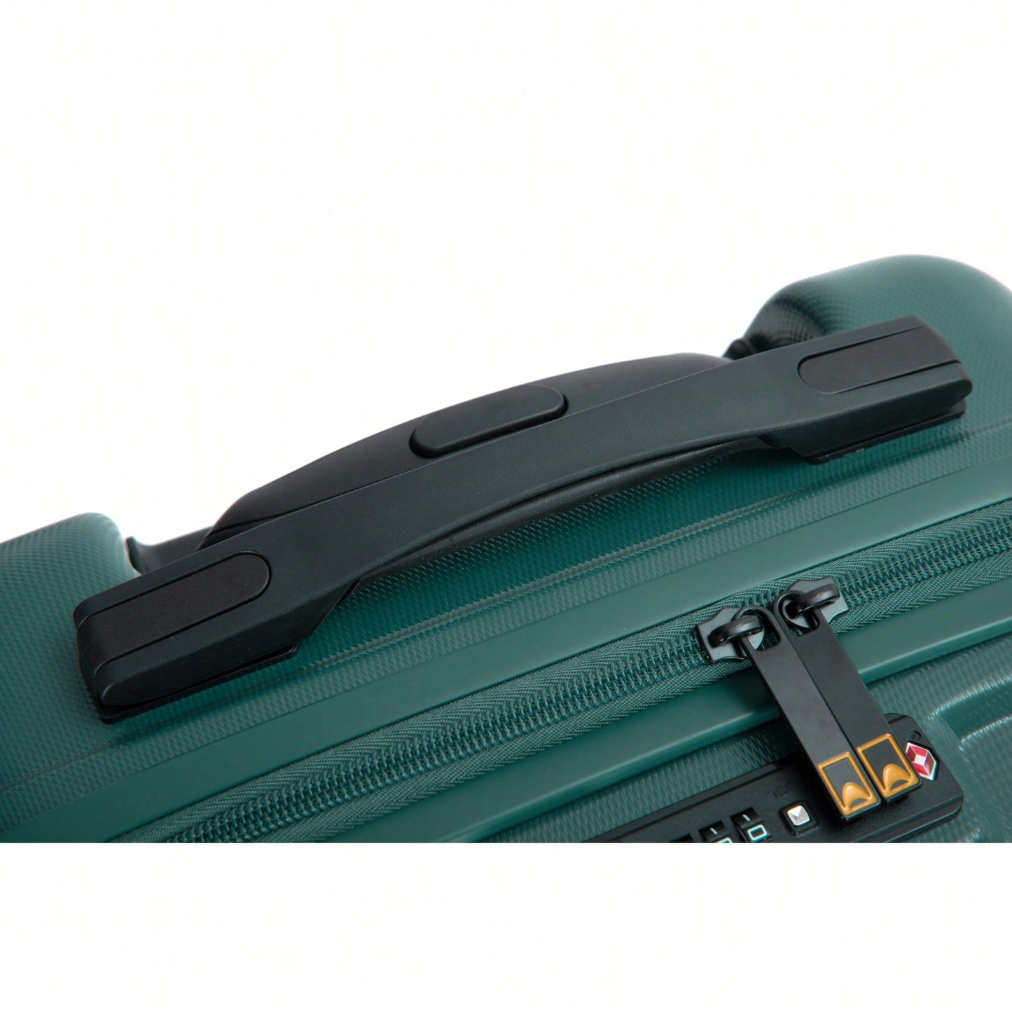 TSA Approved 18.5" Hard Shell Carry On Suitcase With 360° Spinner Wheels And Adjustable Pull Rod - Ideal For Business Travel
