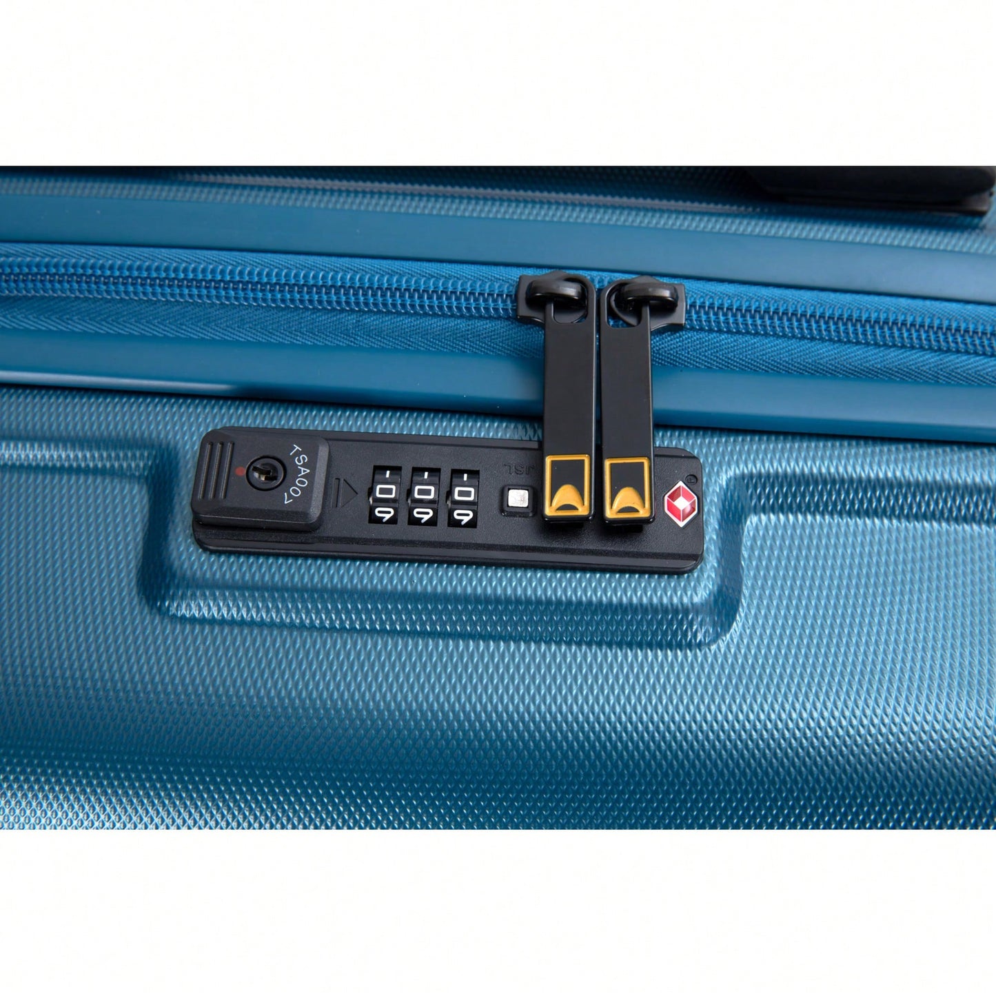 TSA Approved 18.5" Hard Shell Carry On Suitcase With 360° Spinner Wheels And Adjustable Pull Rod - Ideal For Business Travel