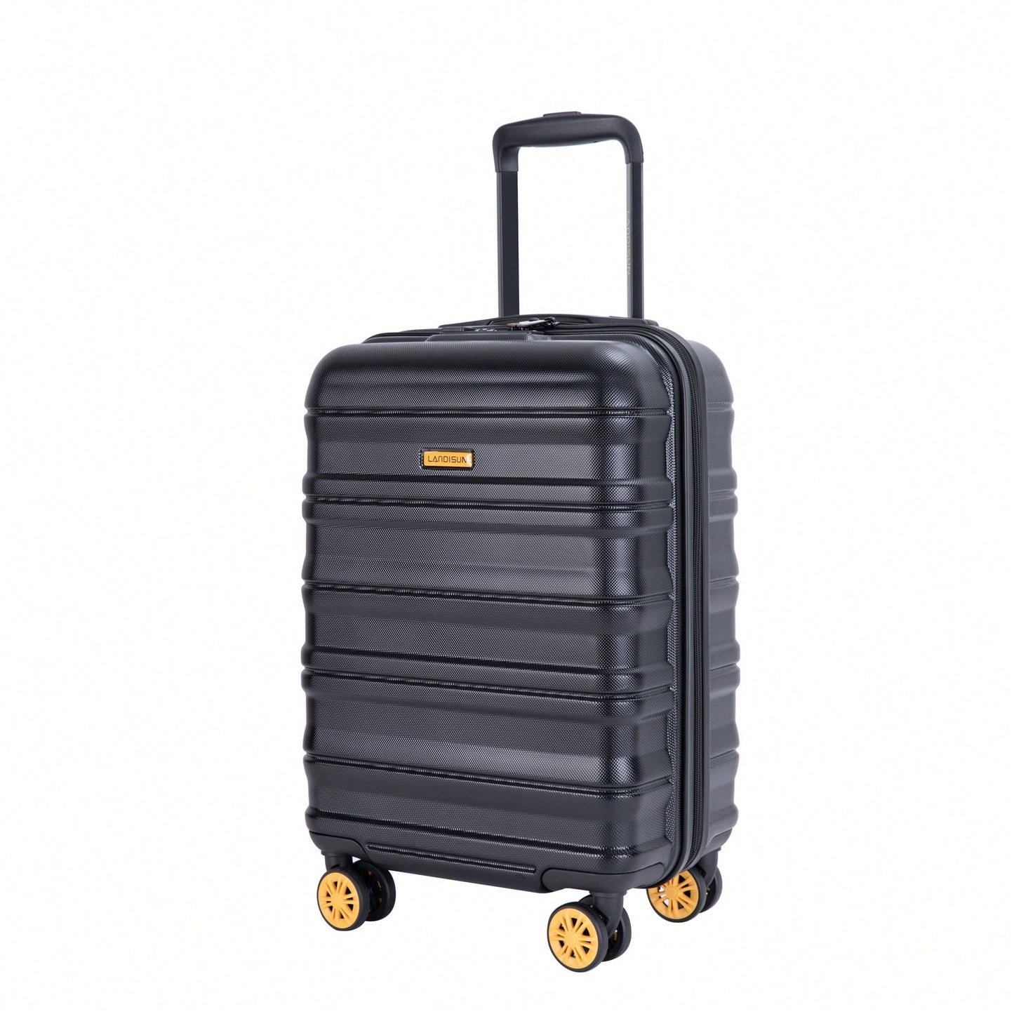 TSA Approved 18.5" Hard Shell Carry On Suitcase With 360° Spinner Wheels And Adjustable Pull Rod - Ideal For Business Travel