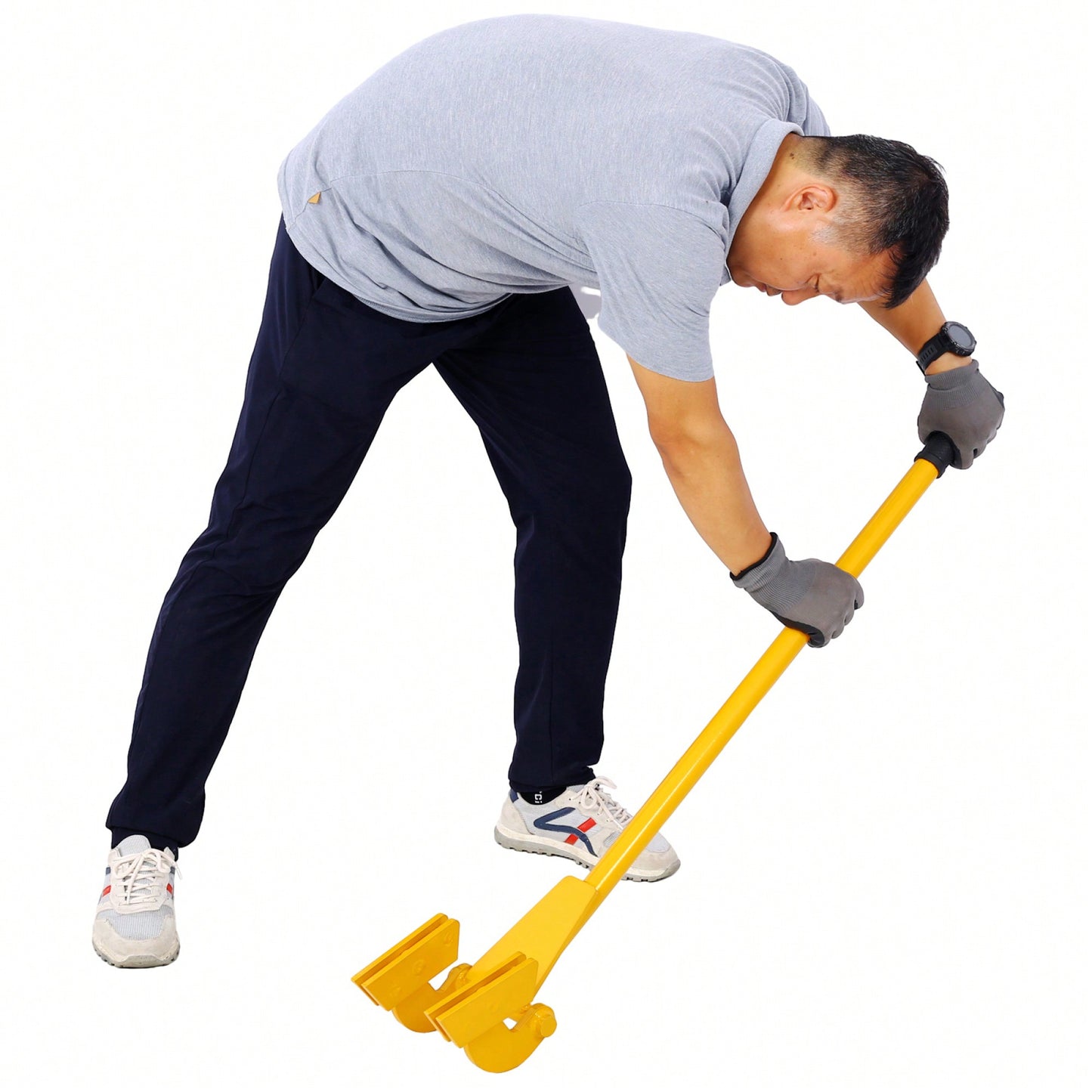 Efficient Pallet Disassembly Tool With 43in Long Handle For Easy Board Removal And DIY Projects