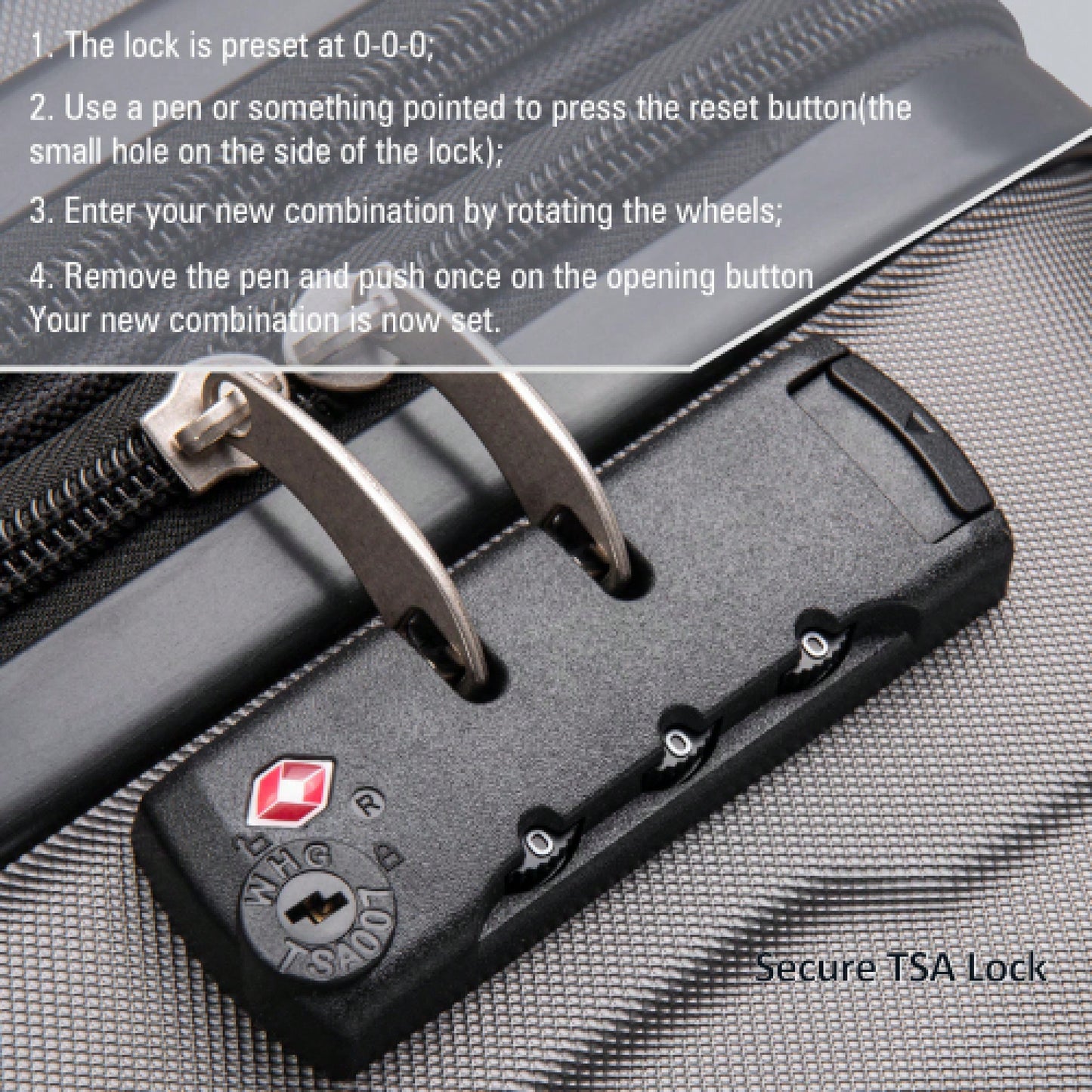 Expandable Lightweight 2-Piece Luggage Set With TSA Lock 20inch And 24inch Hard Shell Suitcases With 360° Spinner Wheels