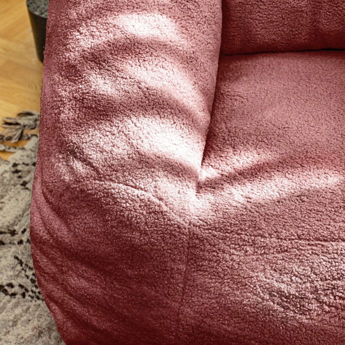 Cozy Faux Fur Bean Bag Chair With Memory Foam Filling For Ultimate Comfort In Living Room, Dorm, Or Game Room