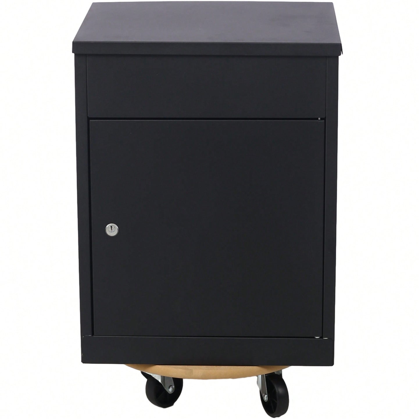 Heavy Duty Wood Furniture Moving Dolly With Wheels For Piano Couch Fridge 500 Lbs Capacity 15 Inch Round Platform 2 Pack