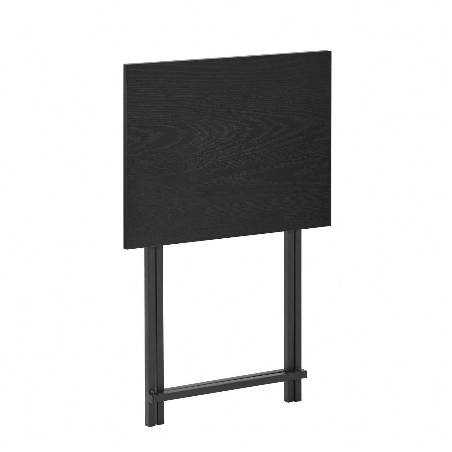 Folding TV Tray Table Portable Rustic Snack Table For Small Spaces Easy To Store No Assembly Required