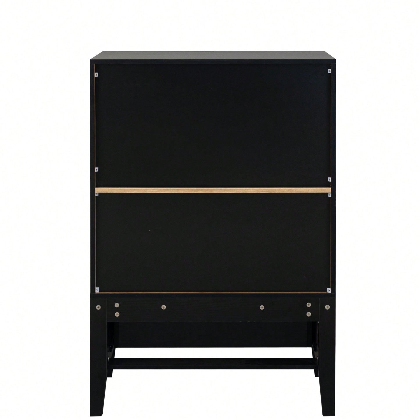 Elegant Bar Cabinet With Wine Racks And Stemware Holder For Home Storage And Display