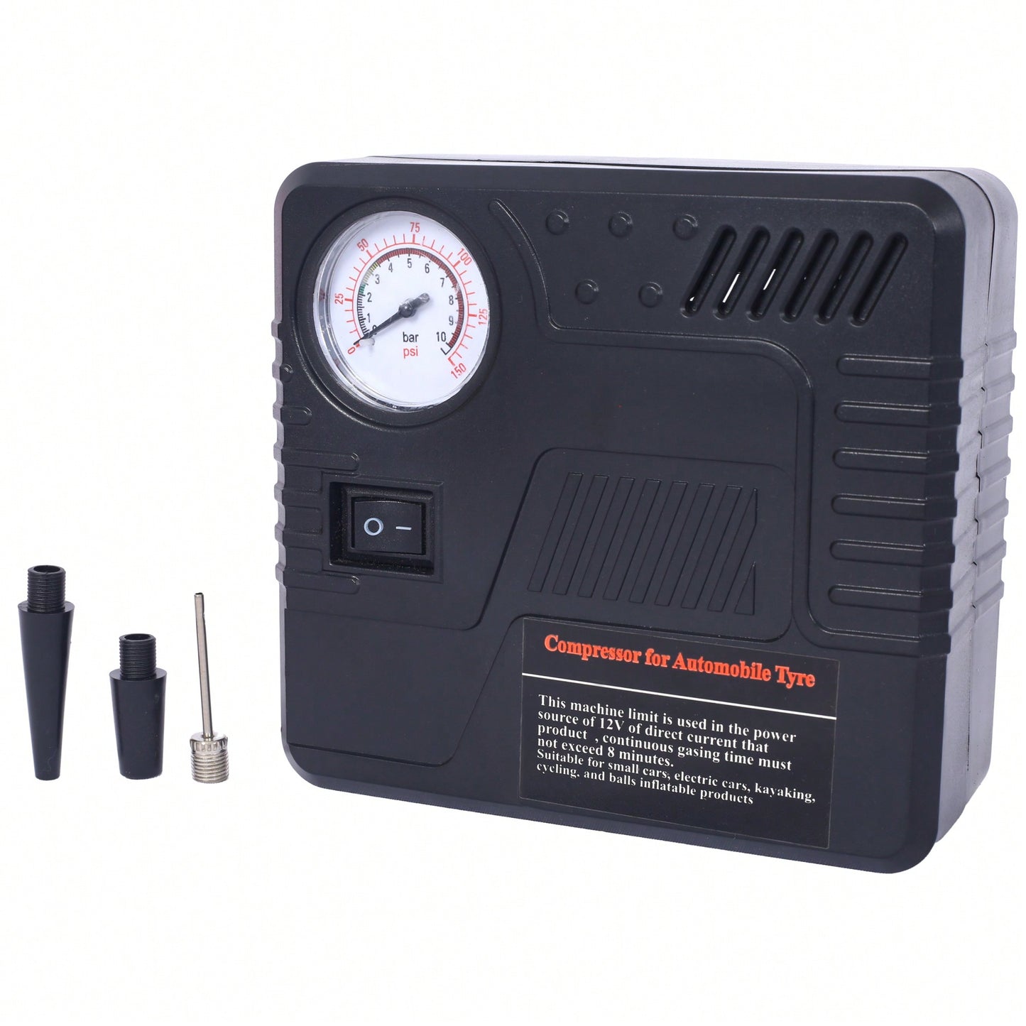 Emergency Car Safety Kit With 12V Air Compressor, Jumper Cables, First Aid Supplies, And Roadside Assistance Tools