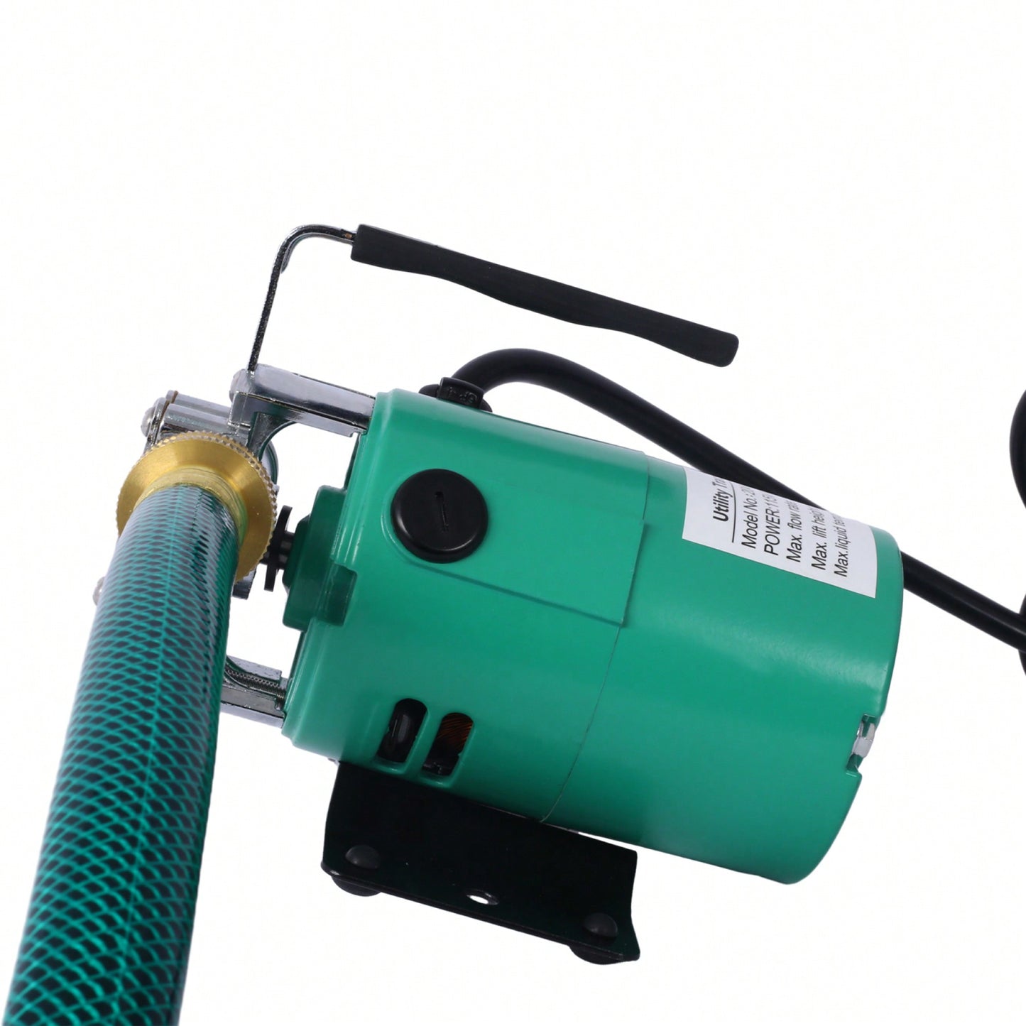 Portable Electric Water Transfer Pump 115V 330 GPH For Garden Hot Tub Pool Pond Aquarium With 6ft Hose Quiet Durable Energy Efficient