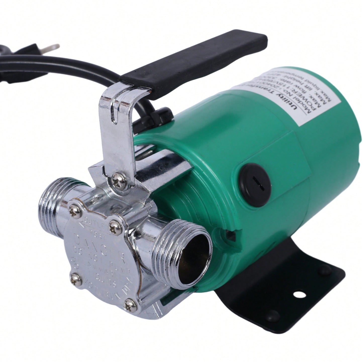 Portable Electric Water Transfer Pump 115V 330 GPH For Garden Hot Tub Pool Pond Aquarium With 6ft Hose Quiet Durable Energy Efficient