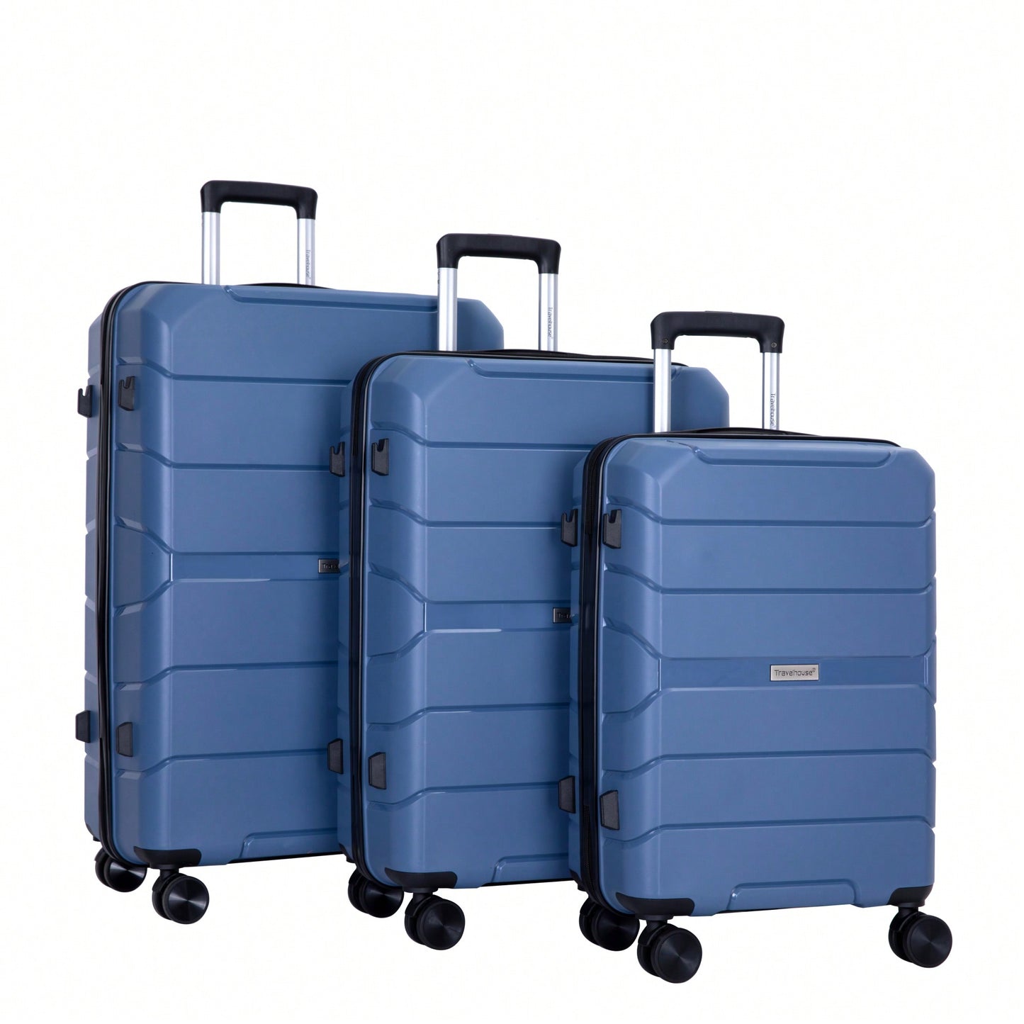 3-Piece Lightweight Hardshell Luggage Set With TSA Lock