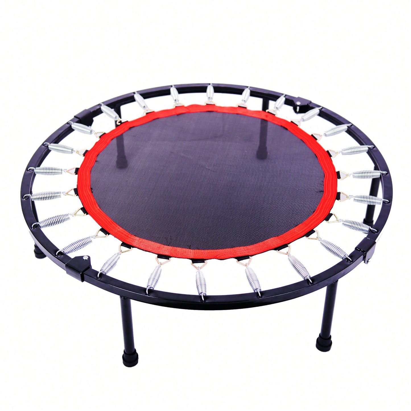 40 Inch Mini Exercise Trampoline For Adults Or Kids - Indoor Fitness Rebounder Trampoline With Safety Pad | Max
