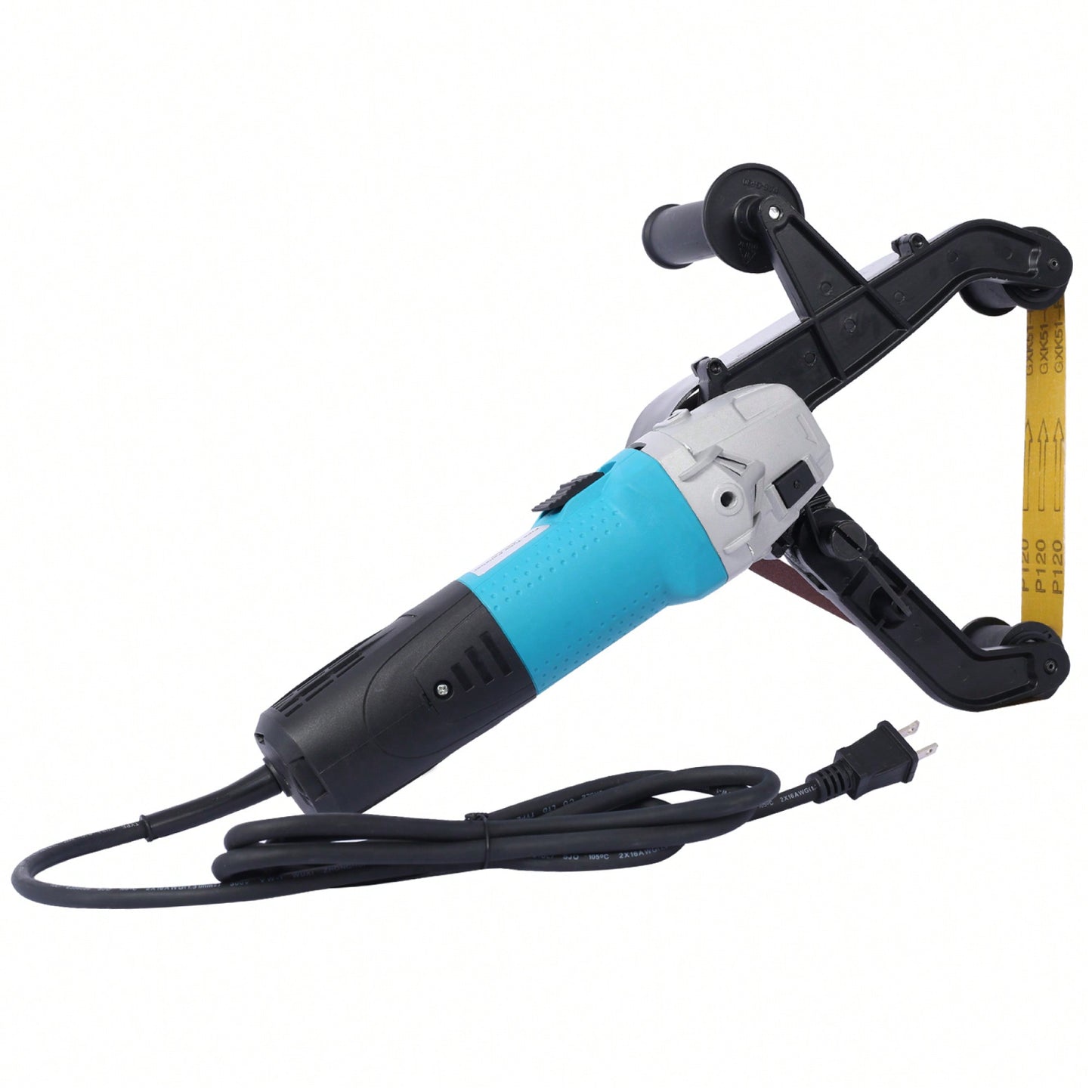 Stainless Steel Tube Belt Sander And Polisher - 110V 1300W Pipe Sander With Alumina Oxide Grinding And Polishing Tools