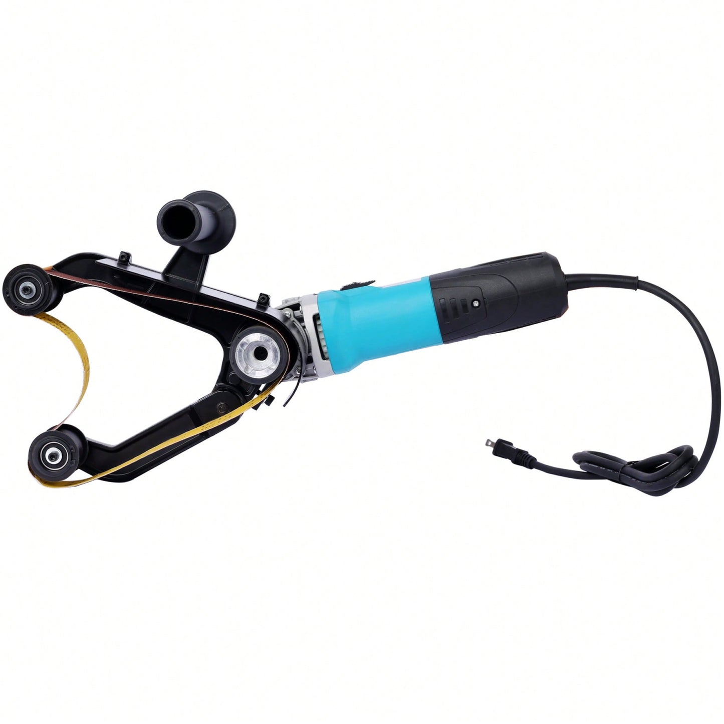 Stainless Steel Tube Belt Sander And Polisher - 110V 1300W Pipe Sander With Alumina Oxide Grinding And Polishing Tools