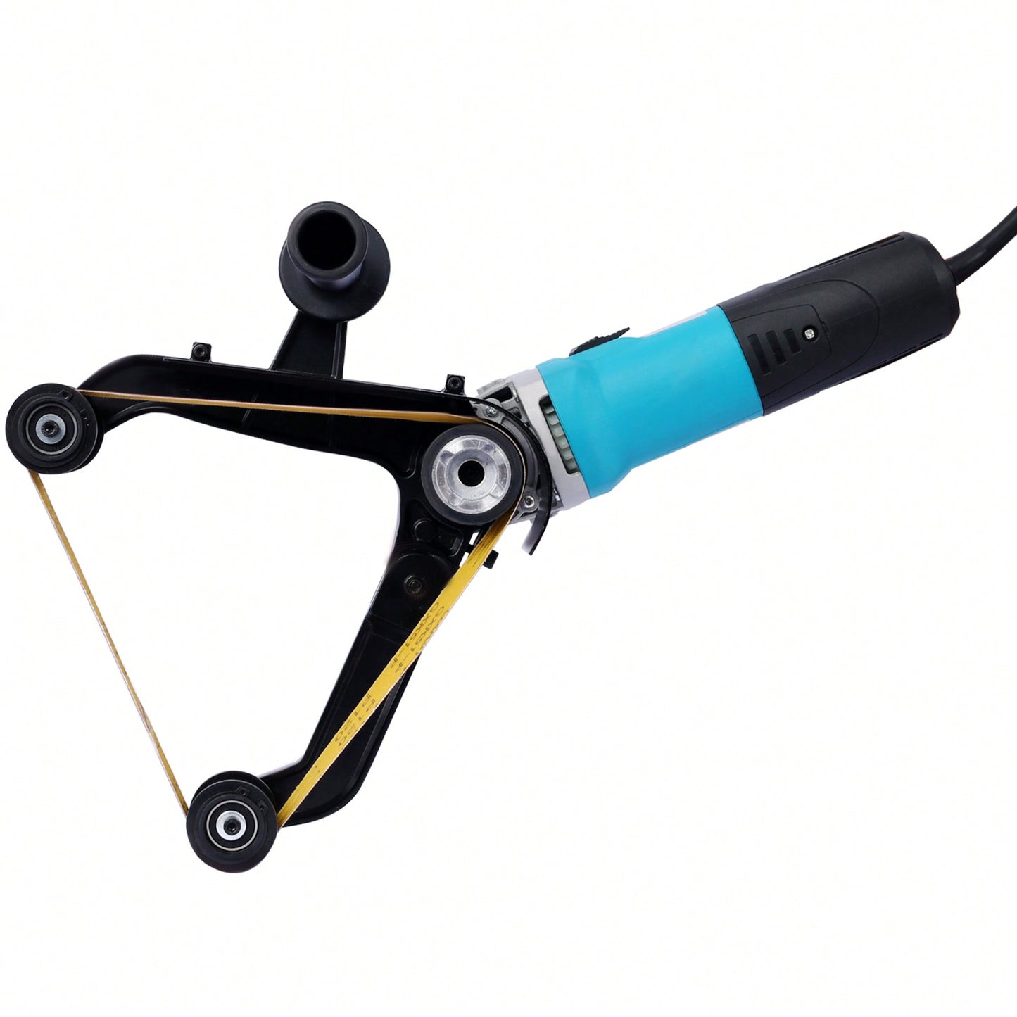 Stainless Steel Tube Belt Sander And Polisher - 110V 1300W Pipe Sander With Alumina Oxide Grinding And Polishing Tools