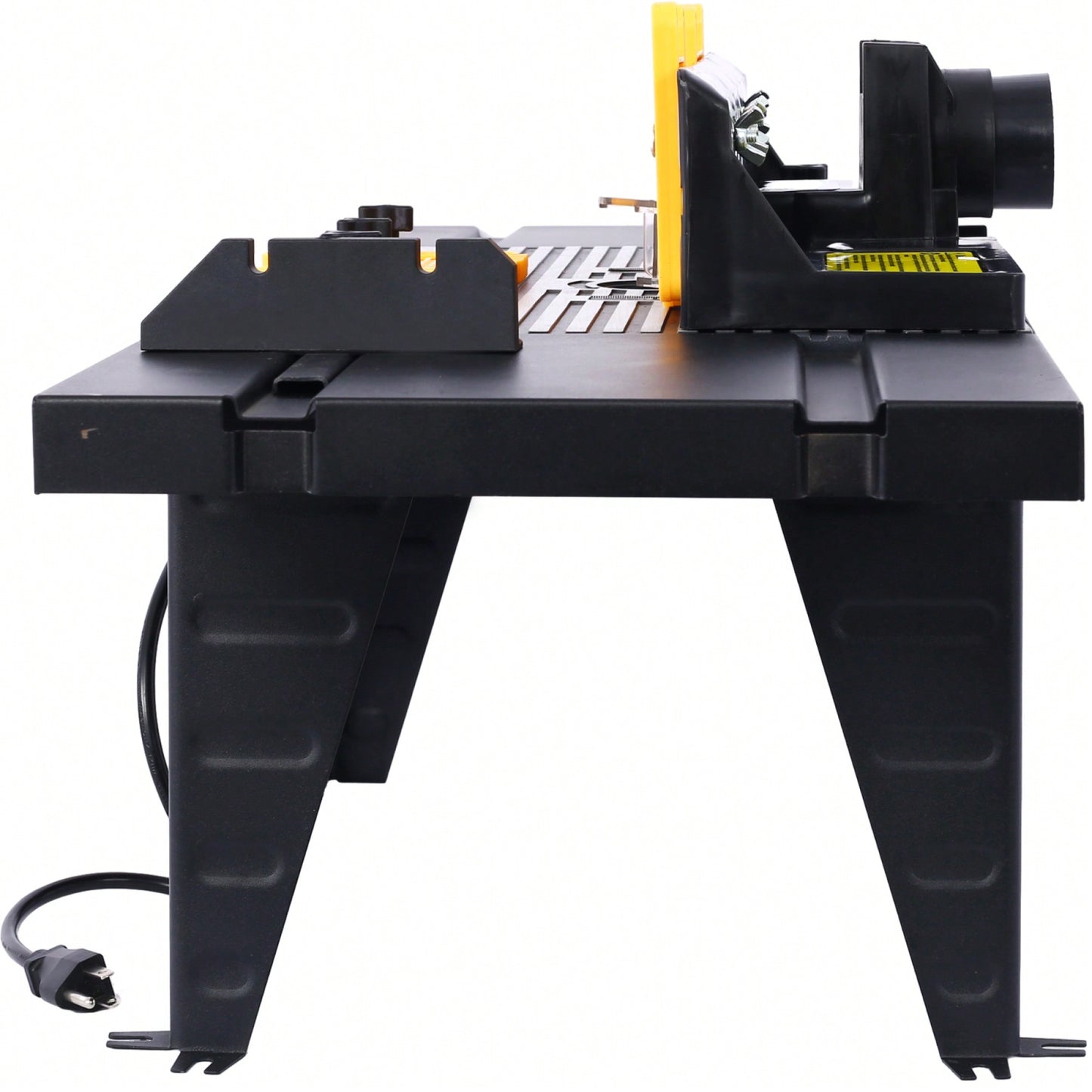 Precision Electric Router Table For Woodworking Projects - Versatile Benchtop Tool In Sleek Black Finish