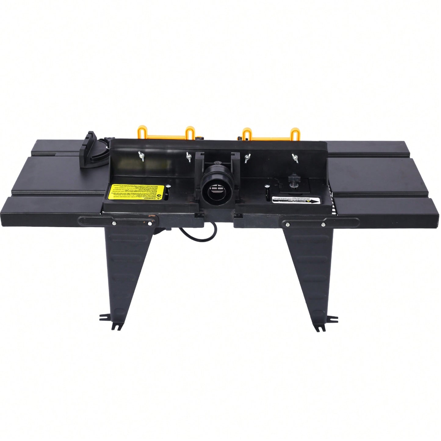 Precision Electric Router Table For Woodworking Projects - Versatile Benchtop Tool In Sleek Black Finish