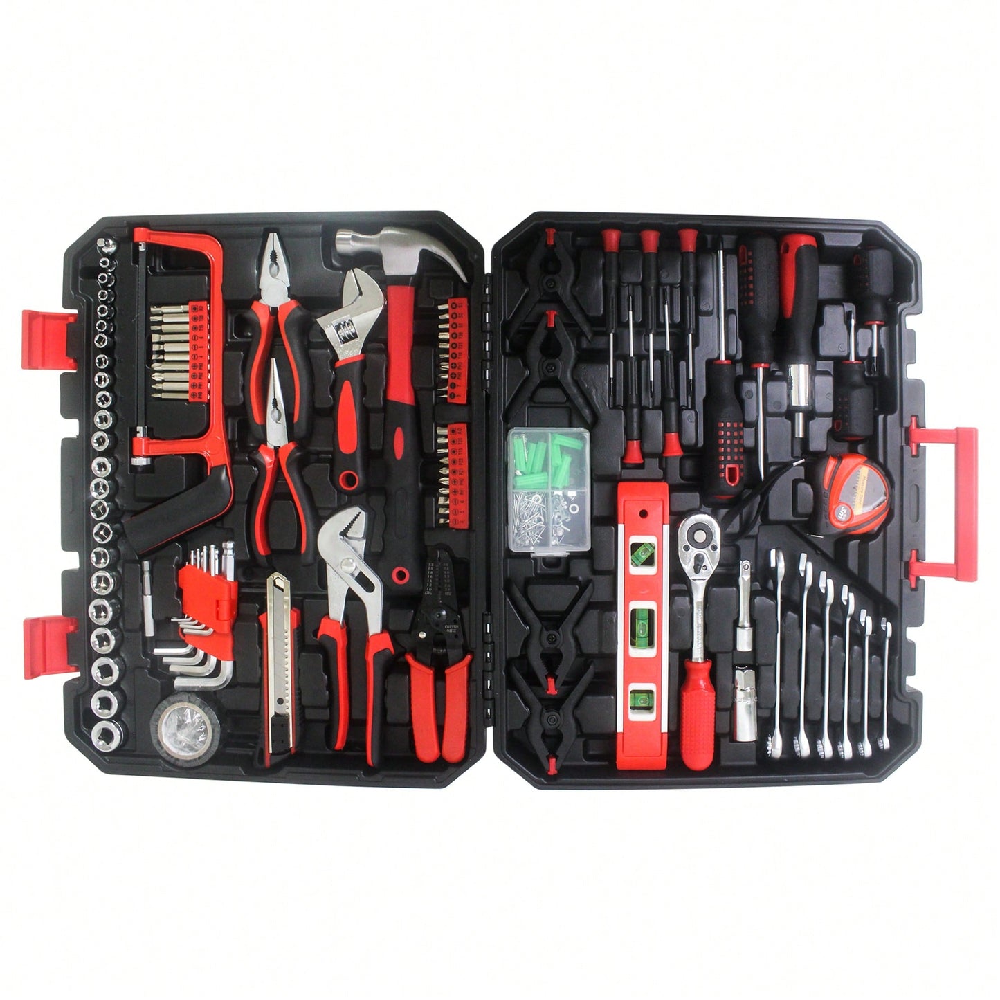 Comprehensive 238-Piece Hand Tool Set With Sturdy Tool Box For Home And Workshop Use