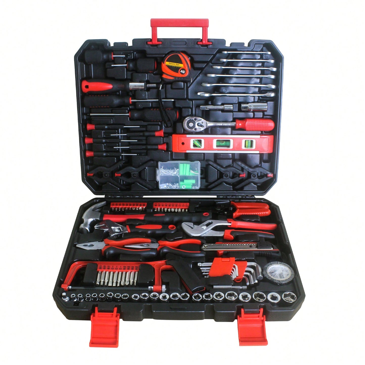 Comprehensive 238-Piece Hand Tool Set With Sturdy Tool Box For Home And Workshop Use