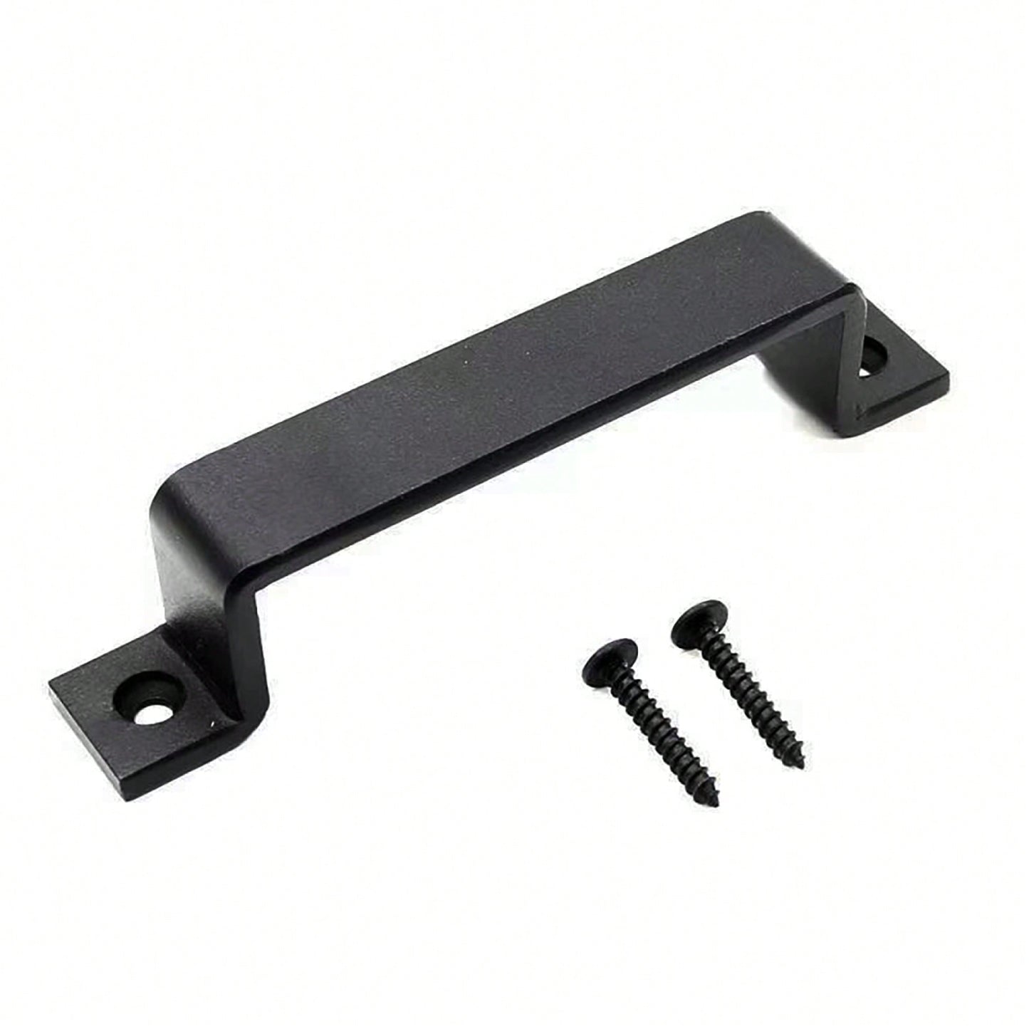 Heavy Duty 6.6FT Sliding Barn Door Hardware Kit for 24-36 Inch Doors with Adjustable Floor Guide and Smooth Operation