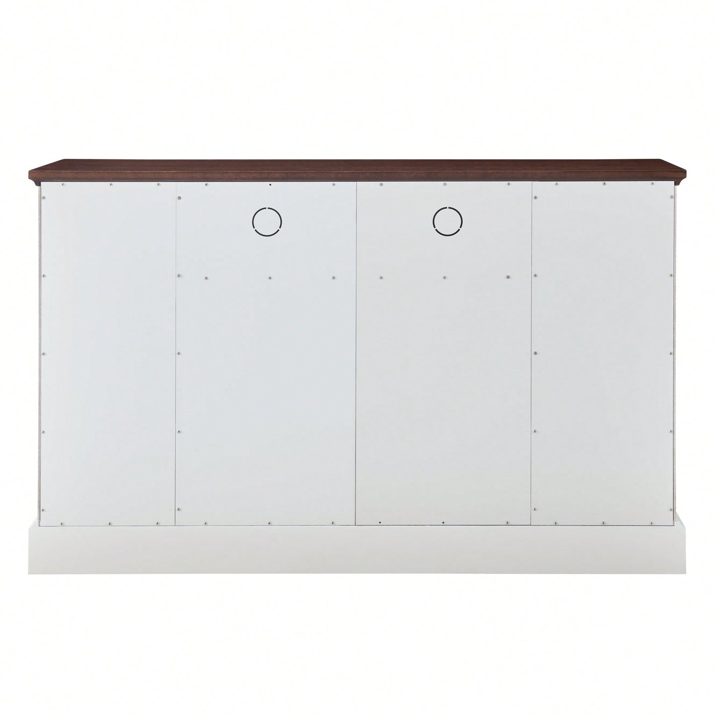 Stylish Four-Door Buffet Sideboard For Dining Room Storage And Organization