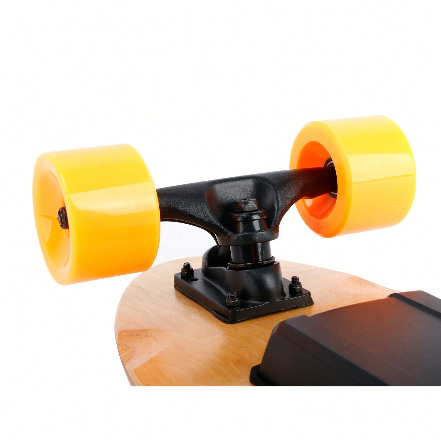 Compact Electric Skateboard With Wireless Remote, 350W Power, Top Speed 10 MPH, 7-Layer Maple Deck, Supports Up To 100kg For All Ages