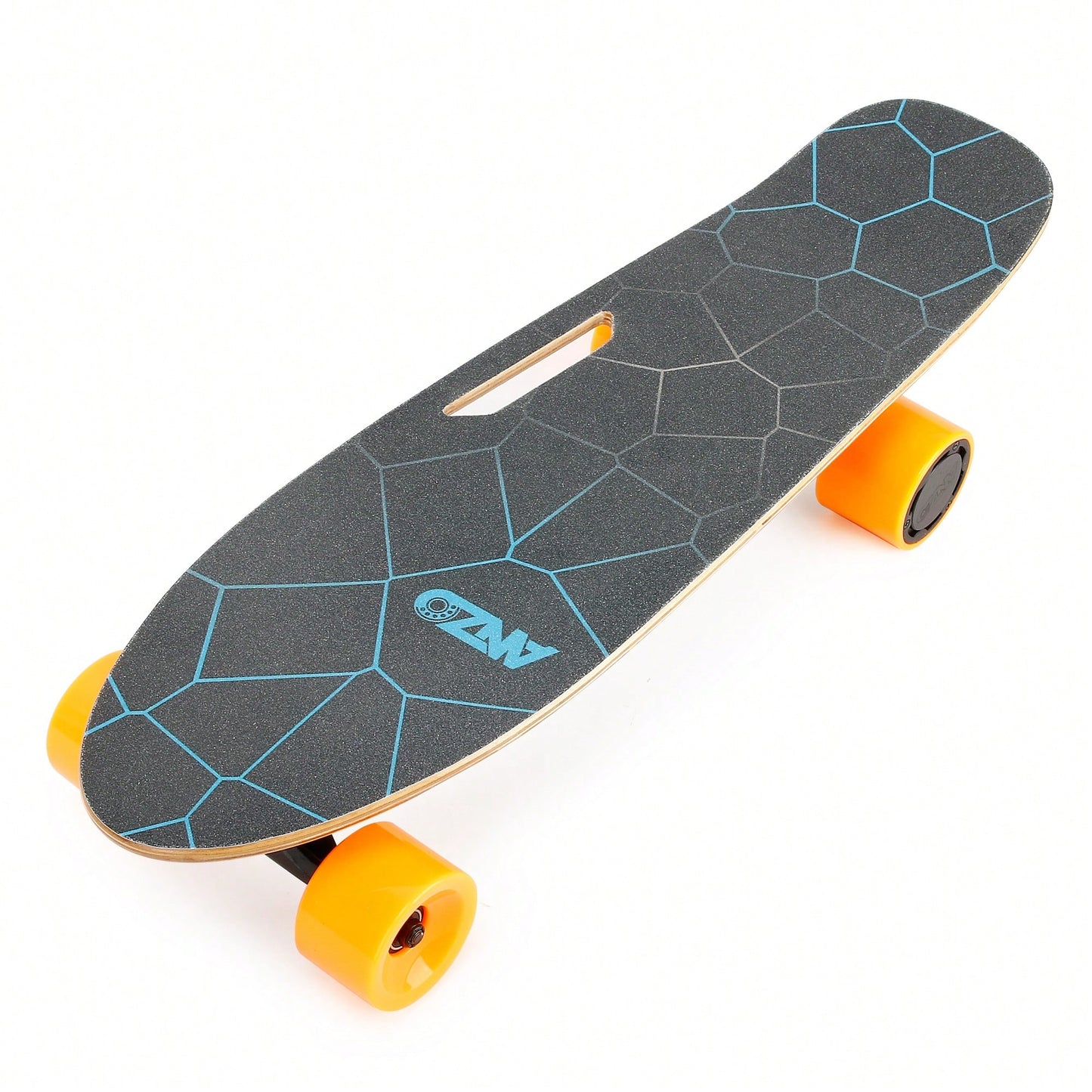 Compact Electric Skateboard With Wireless Remote, 350W Power, Top Speed 10 MPH, 7-Layer Maple Deck, Supports Up To 100kg For All Ages