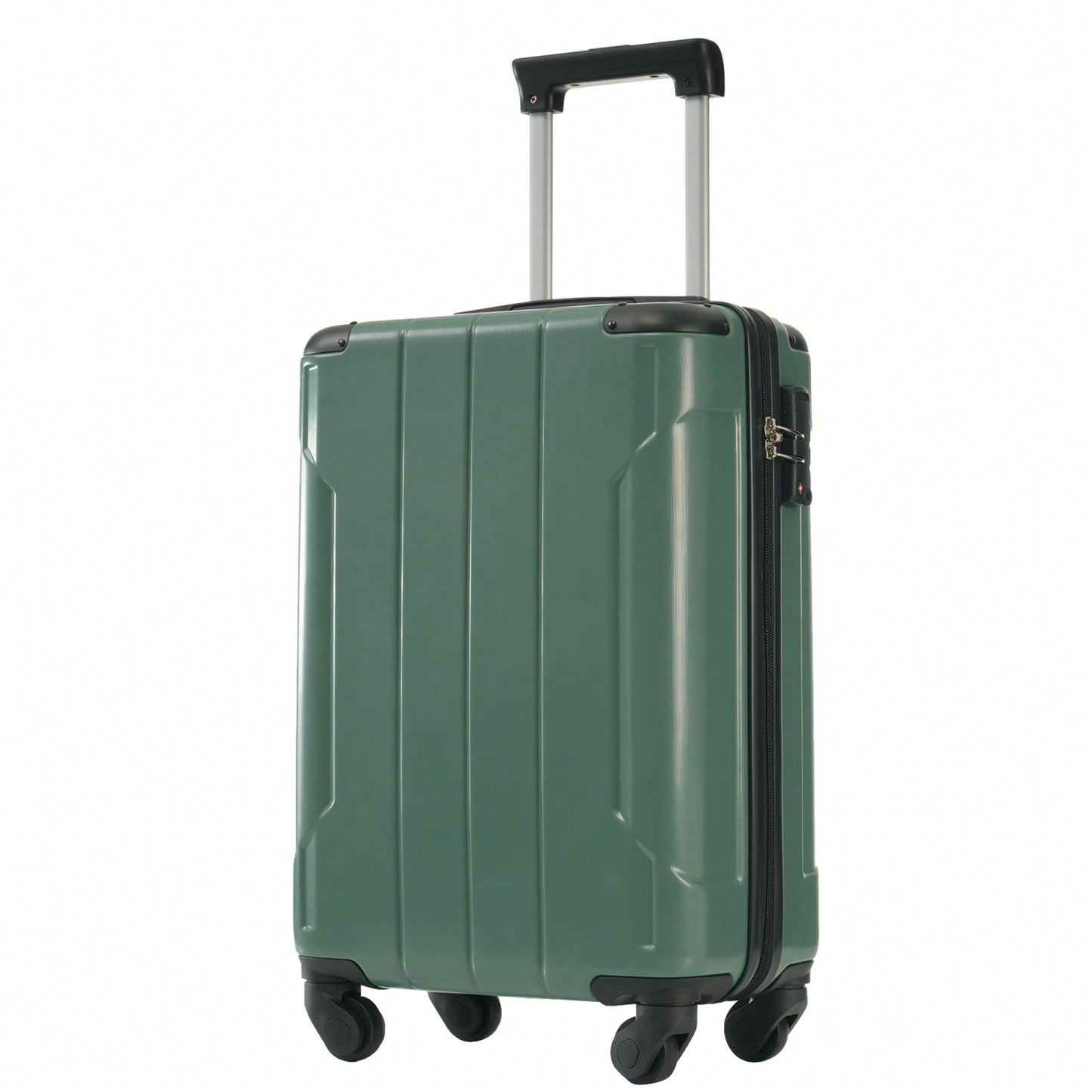 Expandable 6-Piece Hardshell Luggage Set With Wheels And TSA Lock - Lightweight Travel Suitcases In Blue For Men And Women