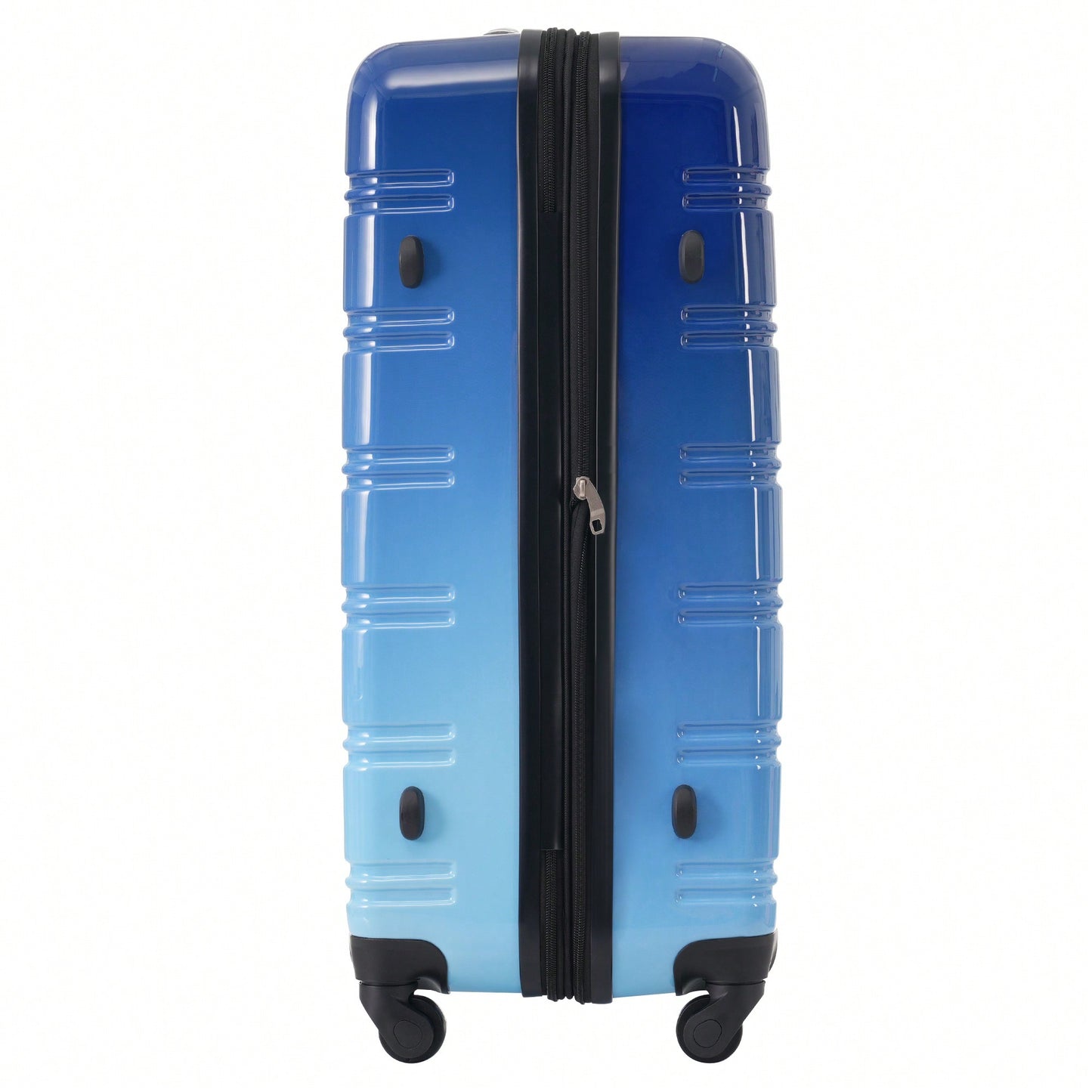 Gradient Color Lightweight Hardshell Luggage Set 3 Piece Spinner Suitcase with TSA Lock 20 24 28 Pink Yellow