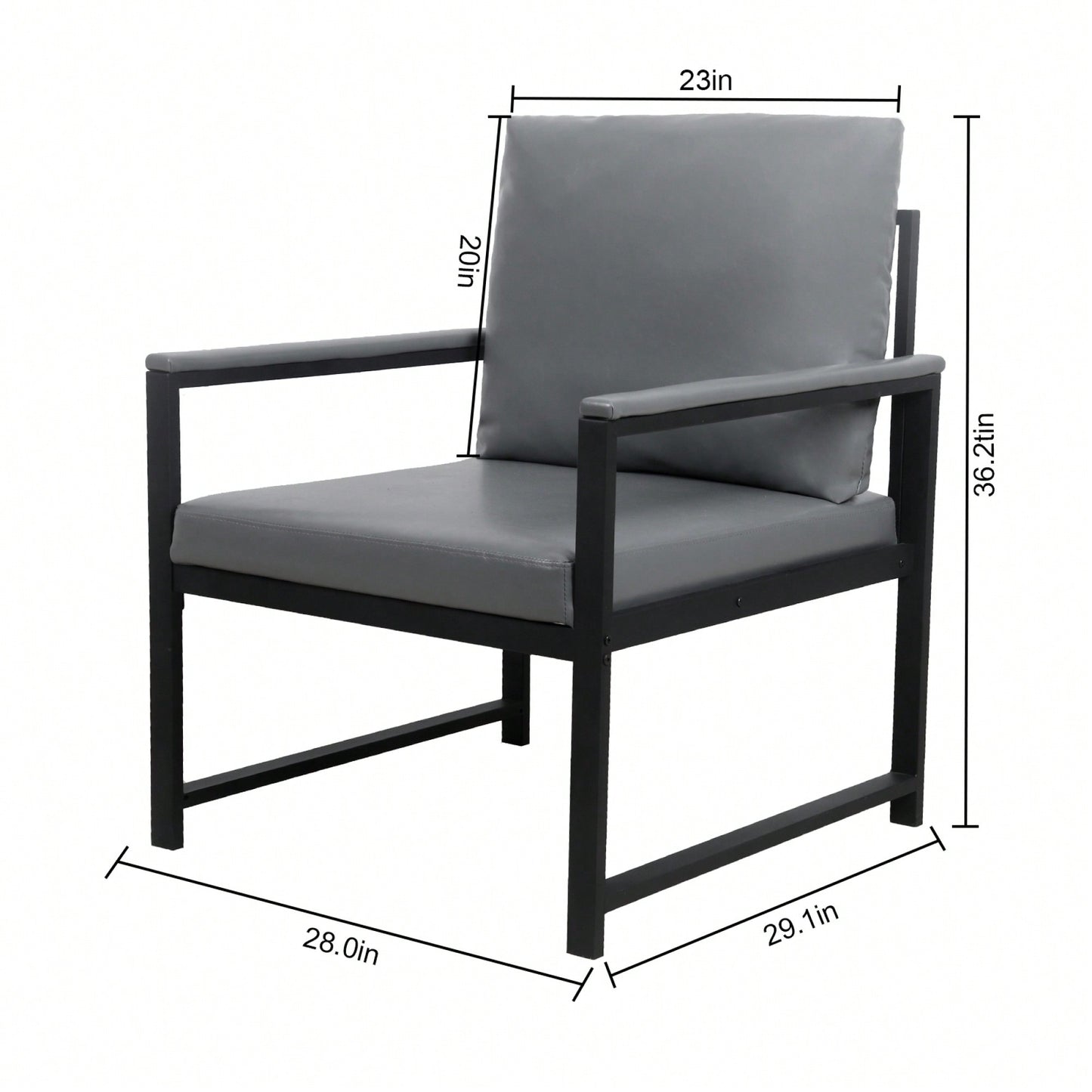 Luxurious Light Tan Accent Arm Chair for Living Room Office Lounge with Thick Cushions and Sturdy Metal Frame