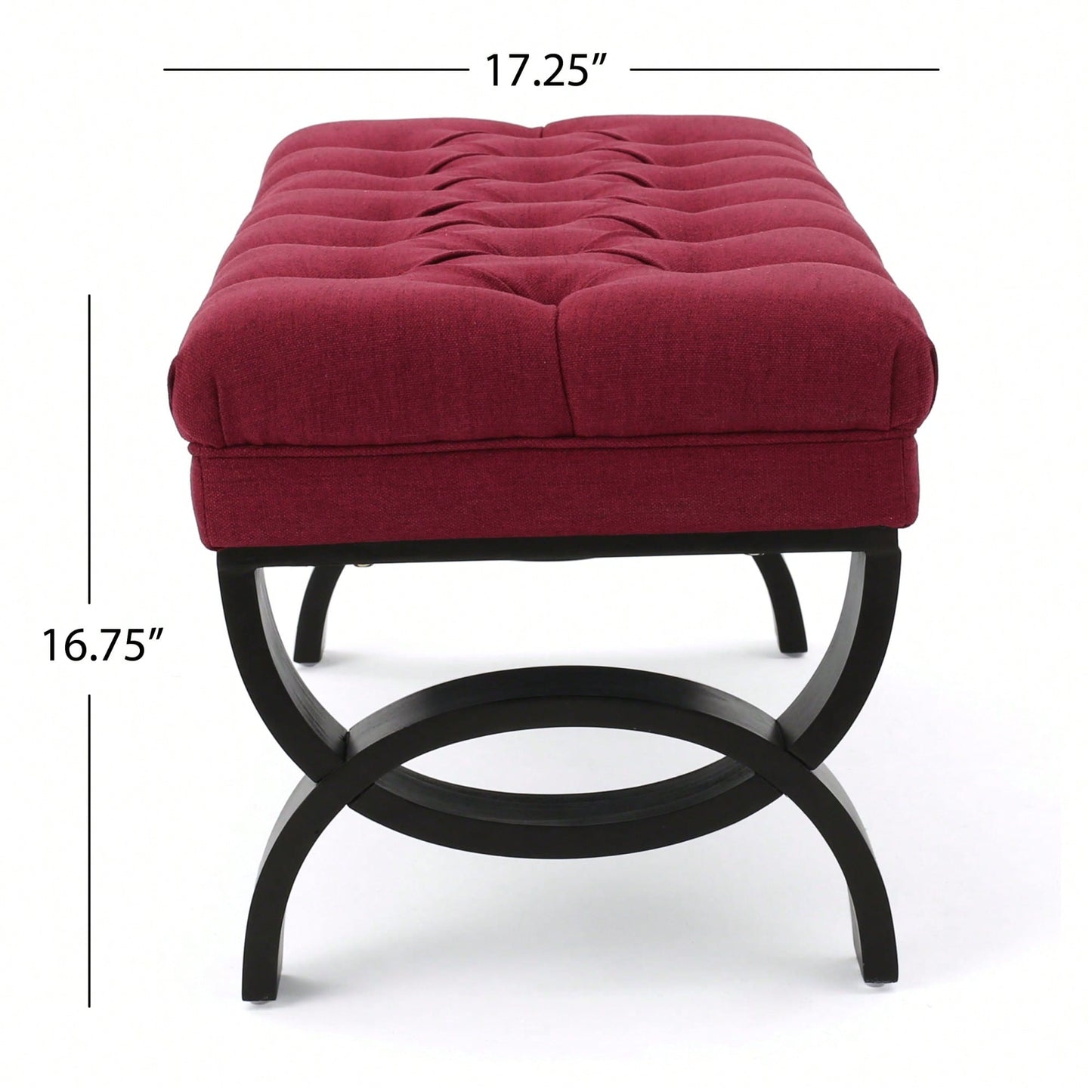 Luxurious Velvet Storage Ottoman For Living Room & Bedroom Decor