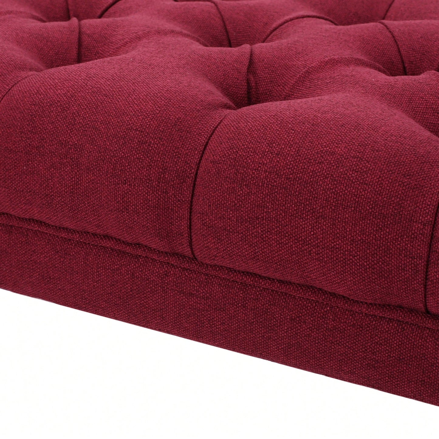 Luxurious Velvet Storage Ottoman For Living Room & Bedroom Decor