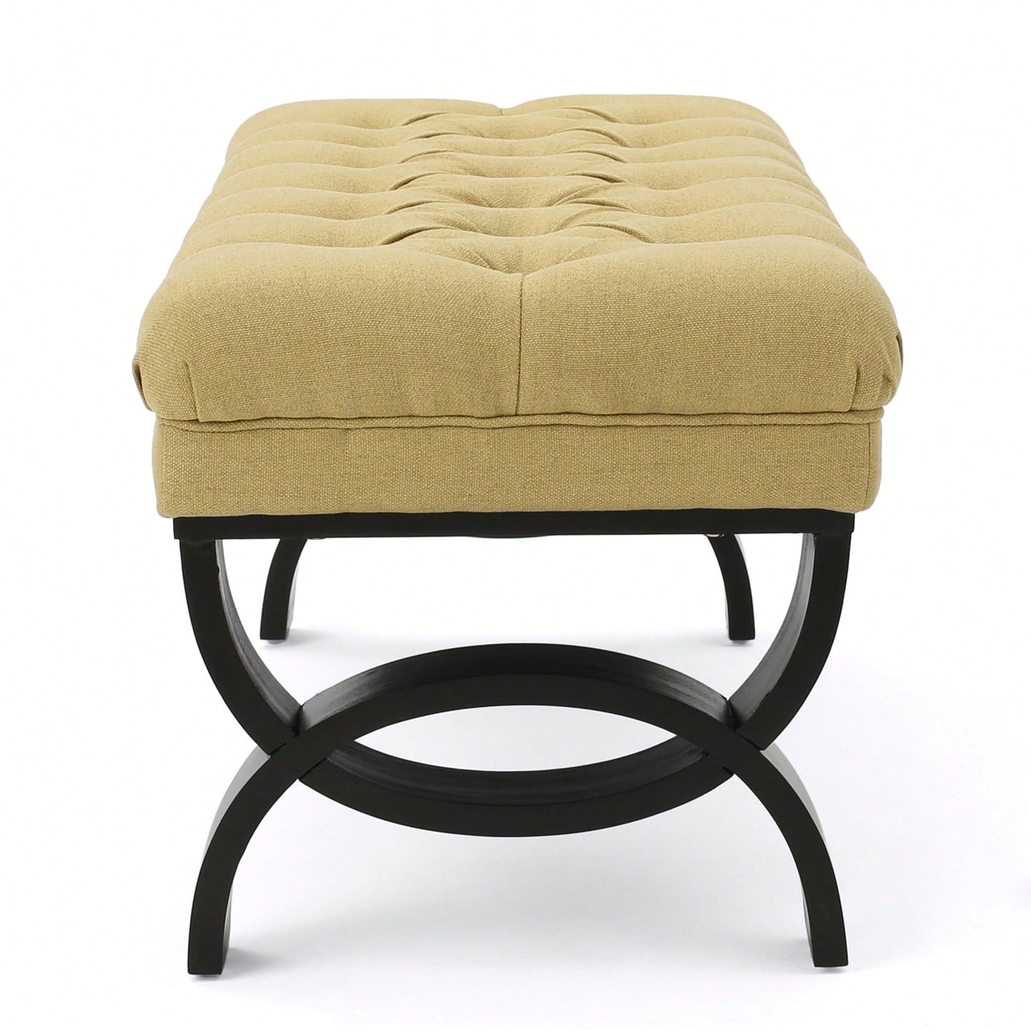 Luxurious Velvet Storage Ottoman For Living Room & Bedroom Decor