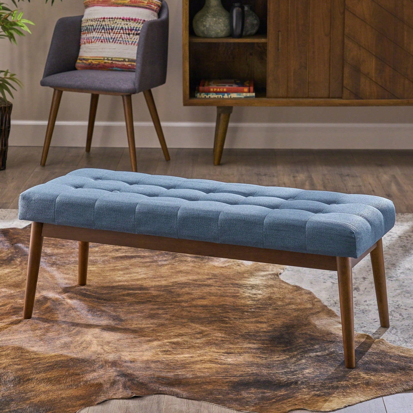 Luxurious Velvet Ottoman For Stylish Home Decor And Extra Seating Solutions