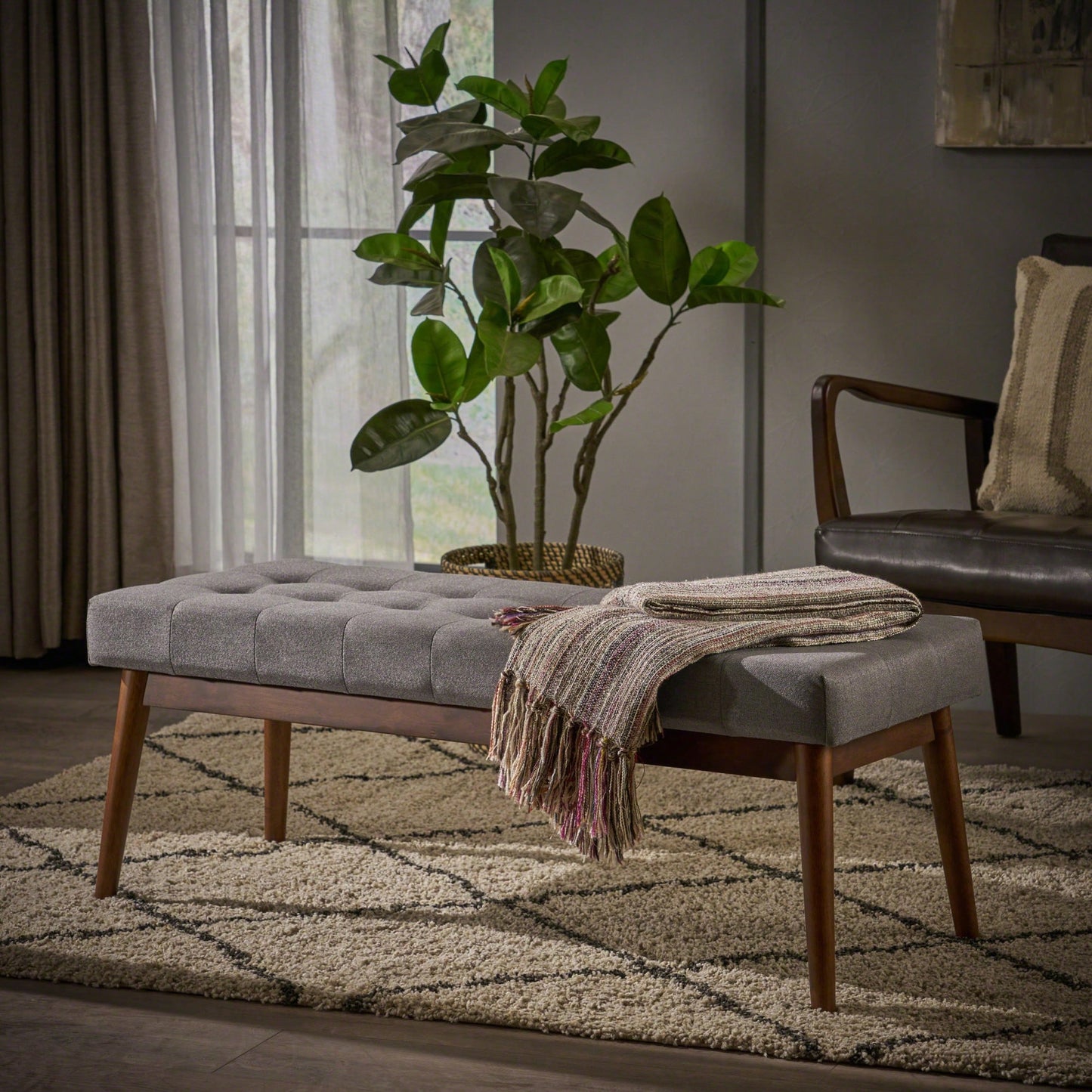 Luxurious Velvet Ottoman For Stylish Home Decor And Extra Seating Solutions