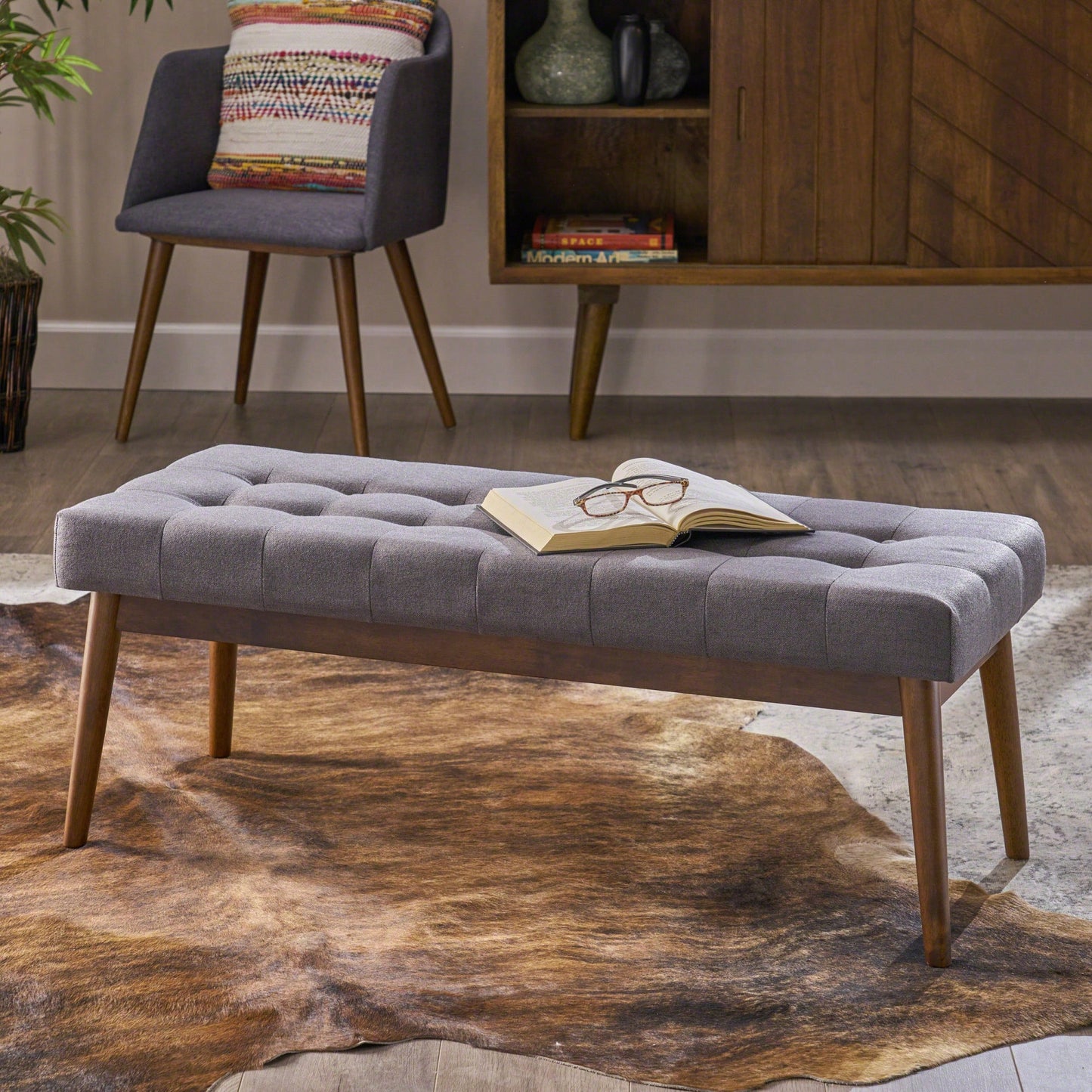 Luxurious Velvet Ottoman For Stylish Home Decor And Extra Seating Solutions