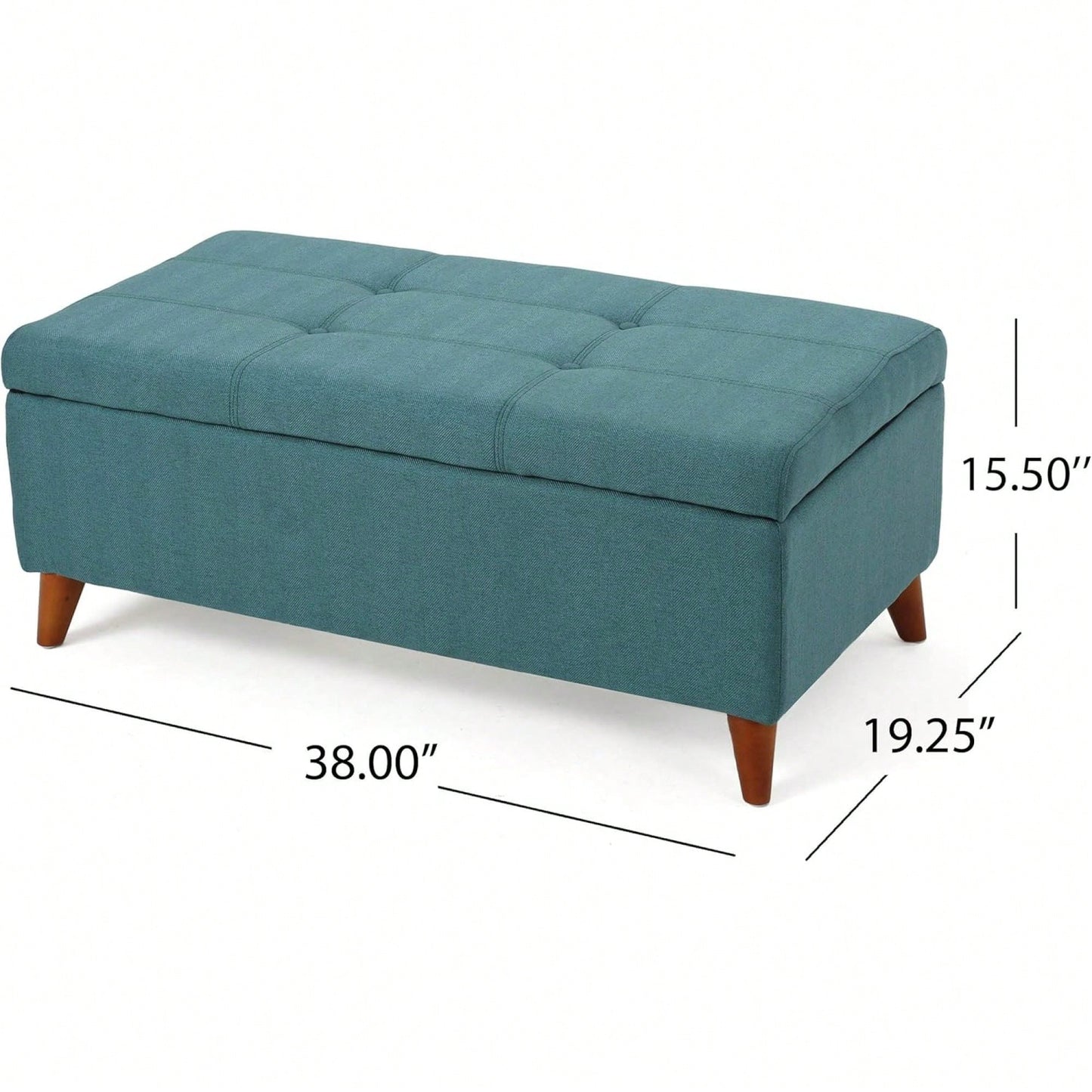 Multi-Functional Storage Ottoman With Stylish Design And Hidden Compartment For Living Room Organization